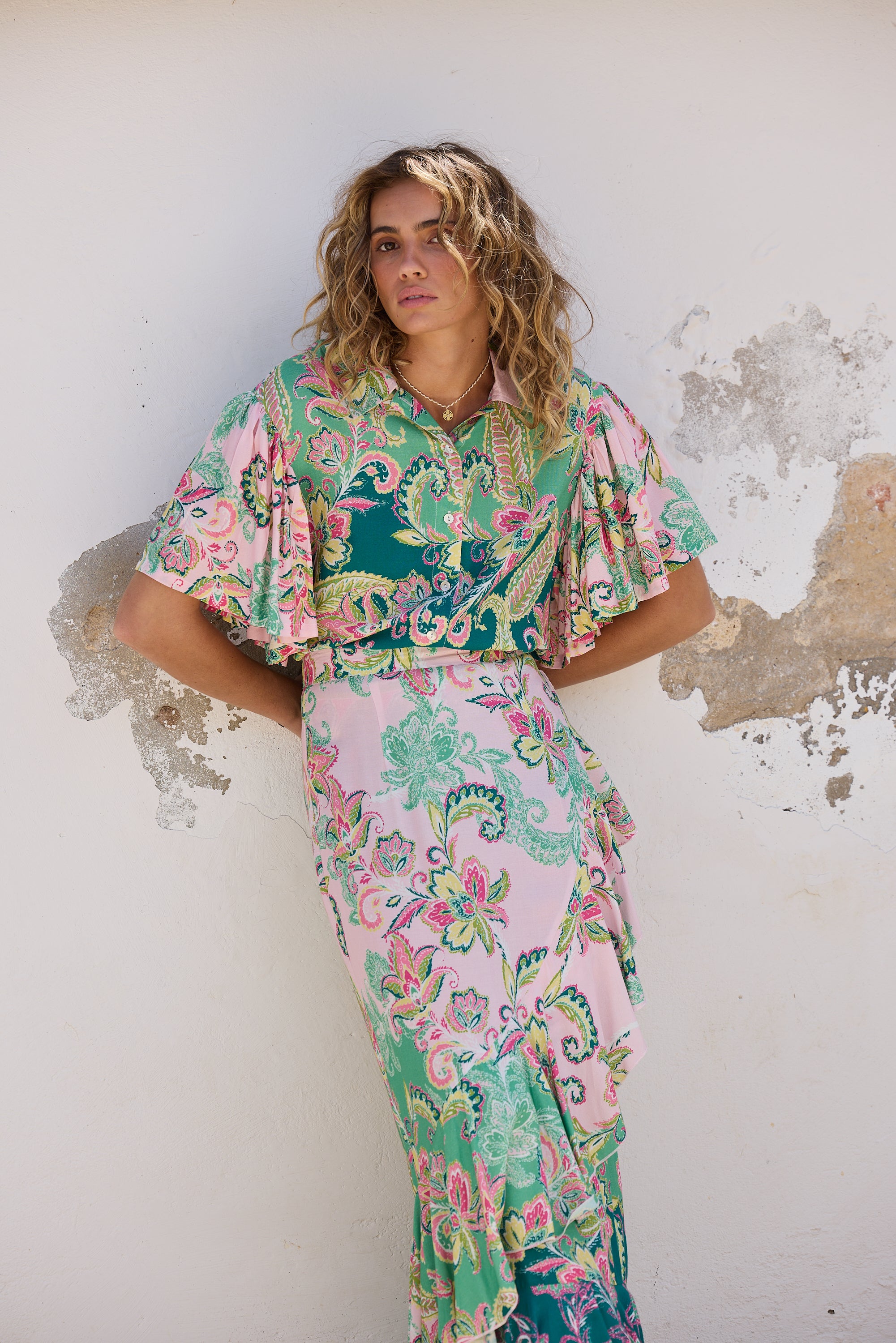 Talisman Rosa Shirt - Paisley Dream