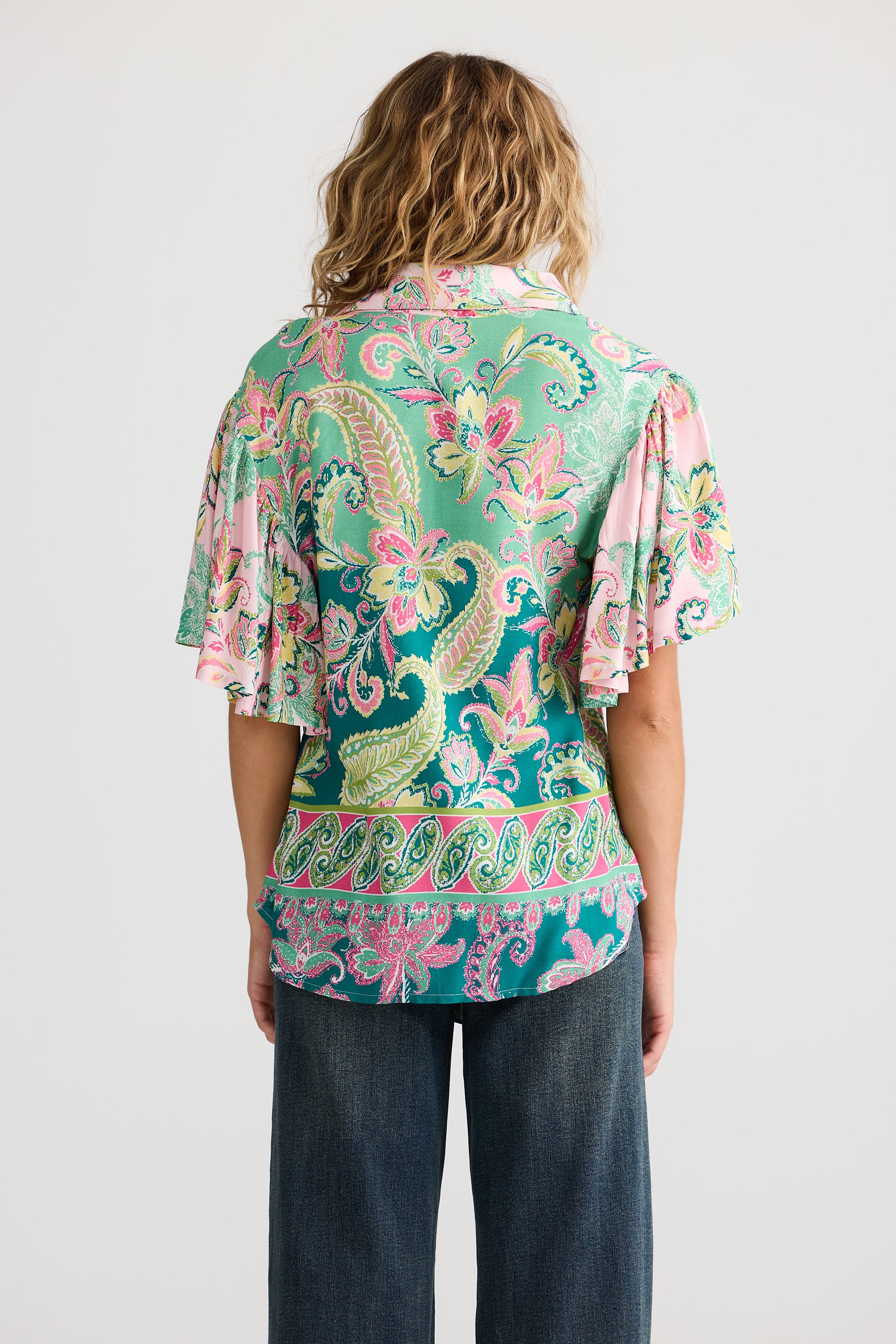 Talisman Rosa Shirt - Paisley Dream
