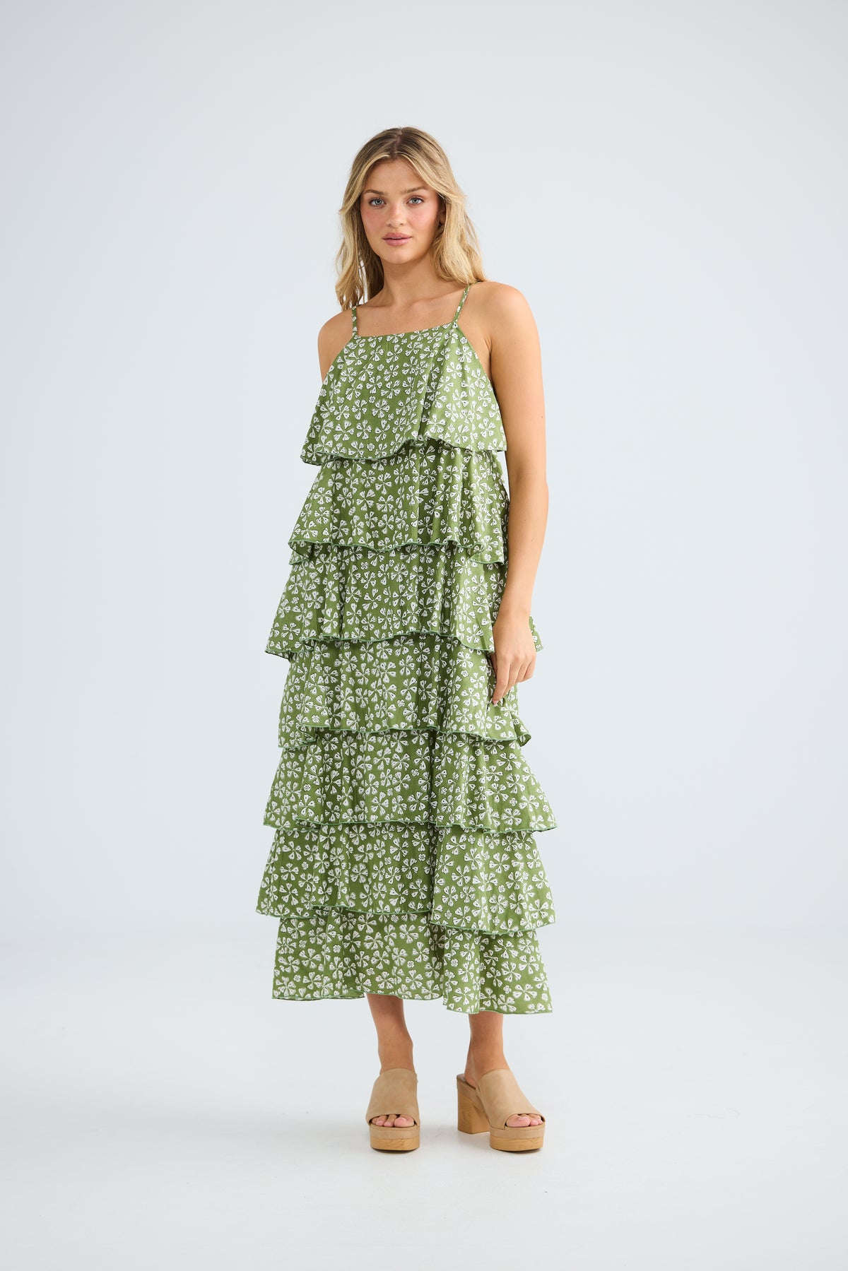 Talisman Rue Maxi Dress - Sage Petal