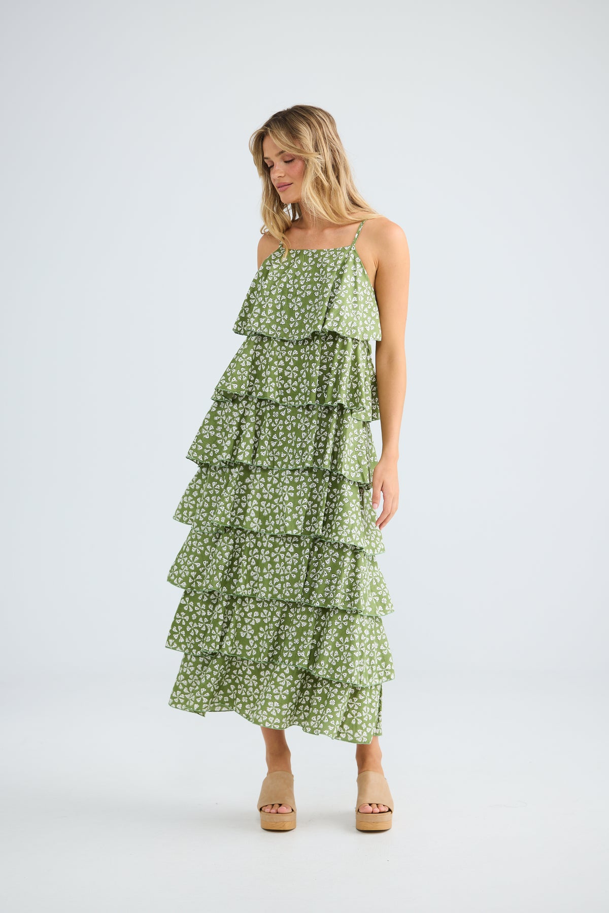 Talisman Rue Maxi Dress - Sage Petal