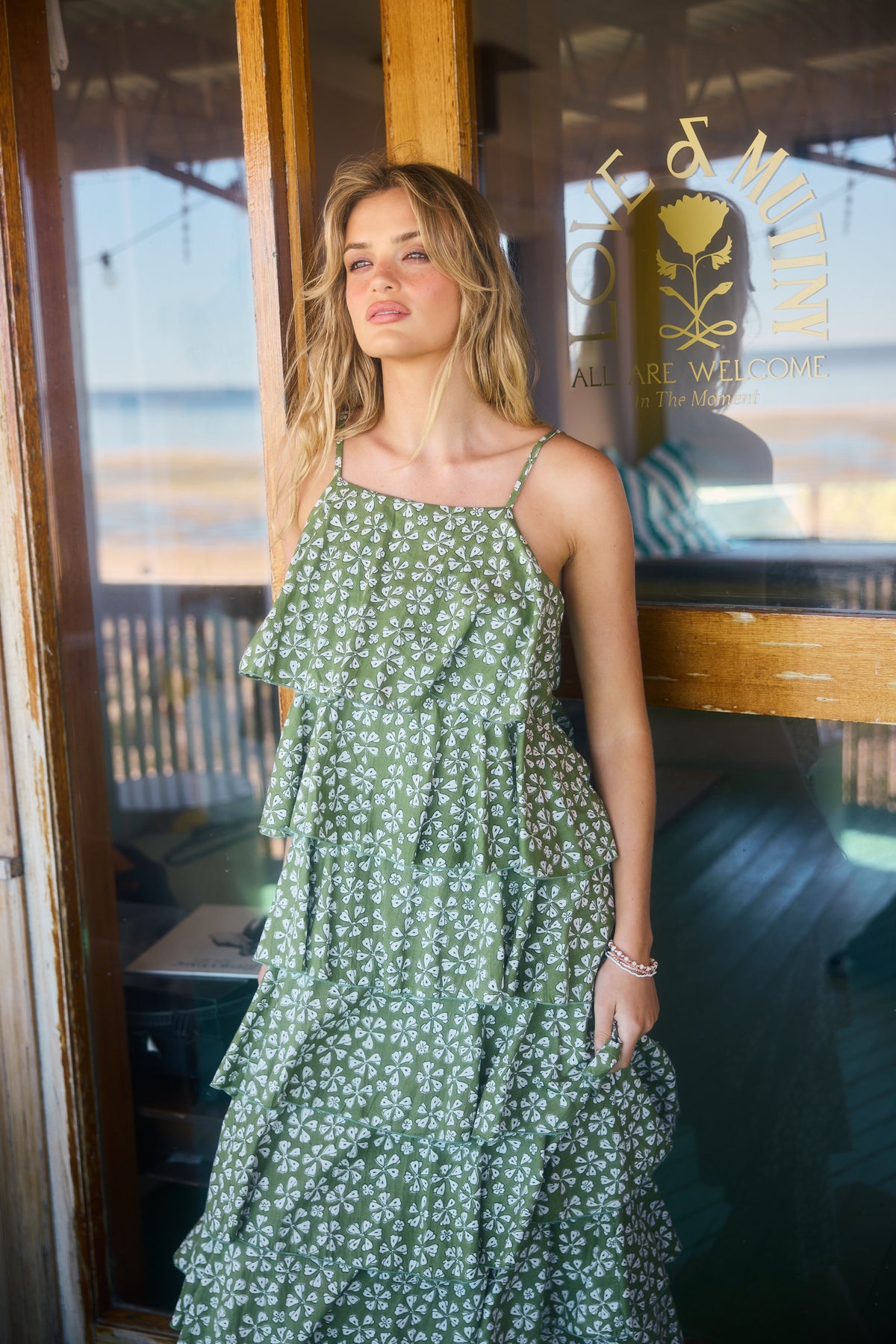 Talisman Rue Maxi Dress - Sage Petal