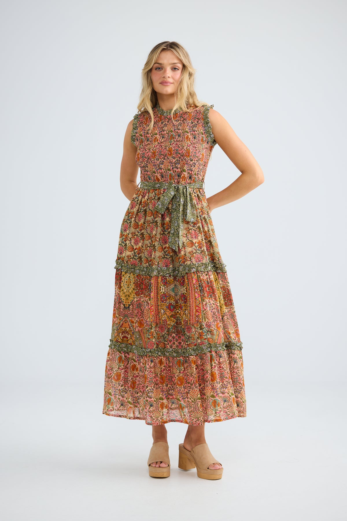 Talisman Juniper Dress - Meadow Weave