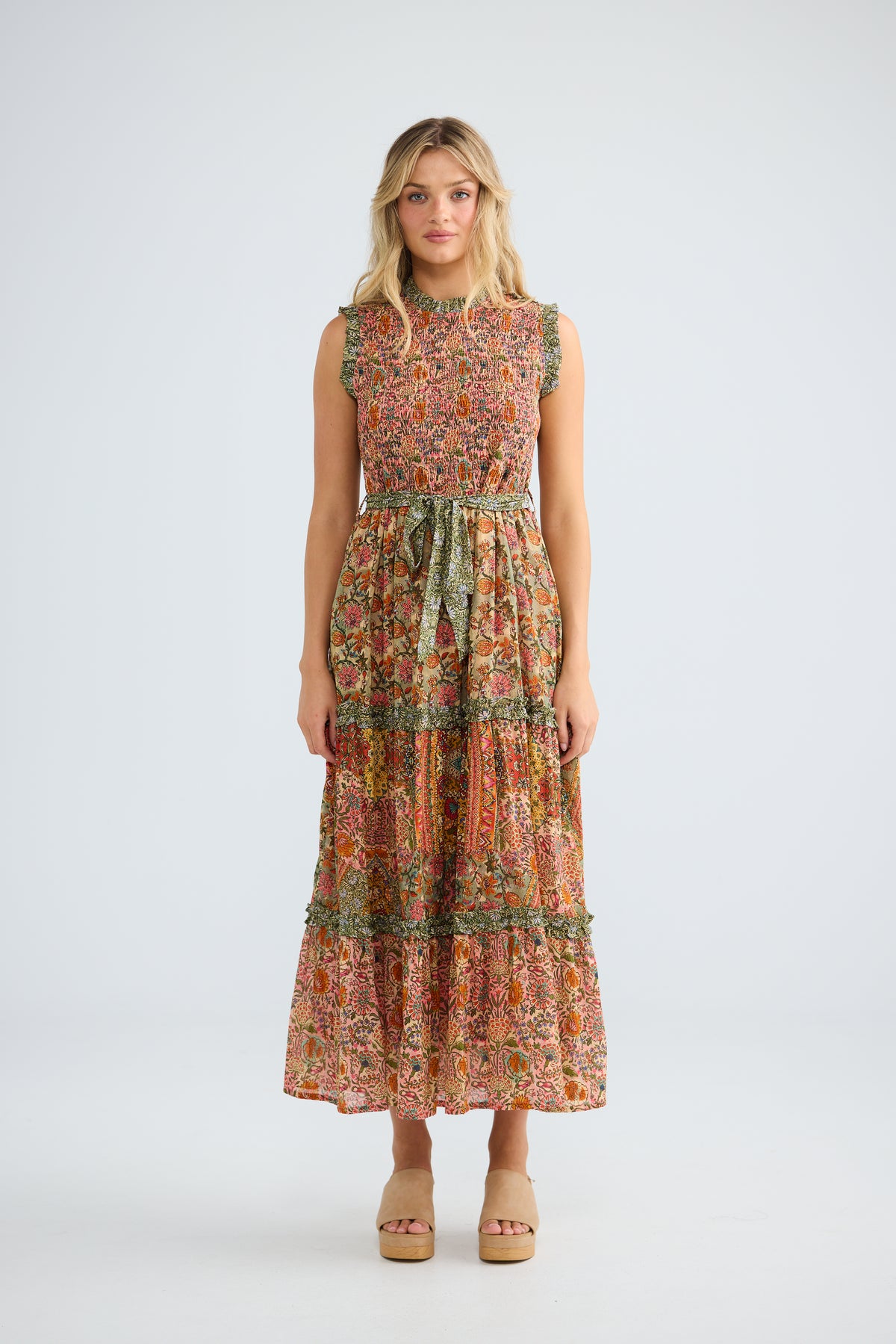 Talisman Juniper Dress - Meadow Weave