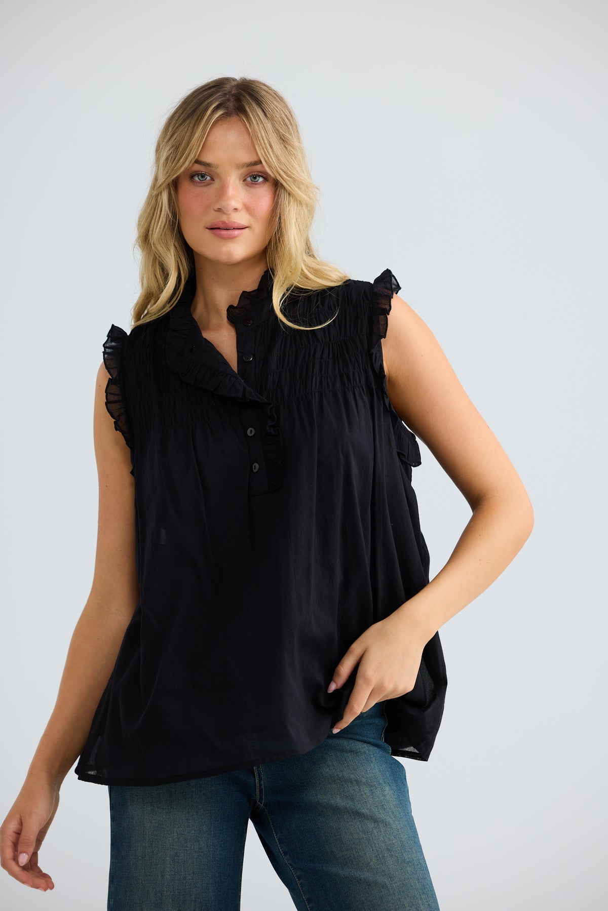 Talisman Valeria Top - Black