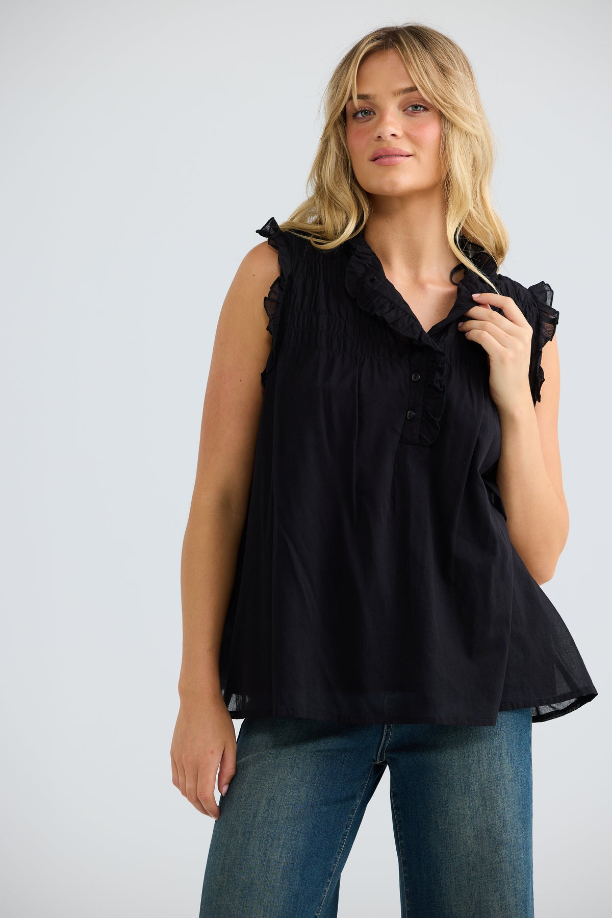 Talisman Valeria Top - Black
