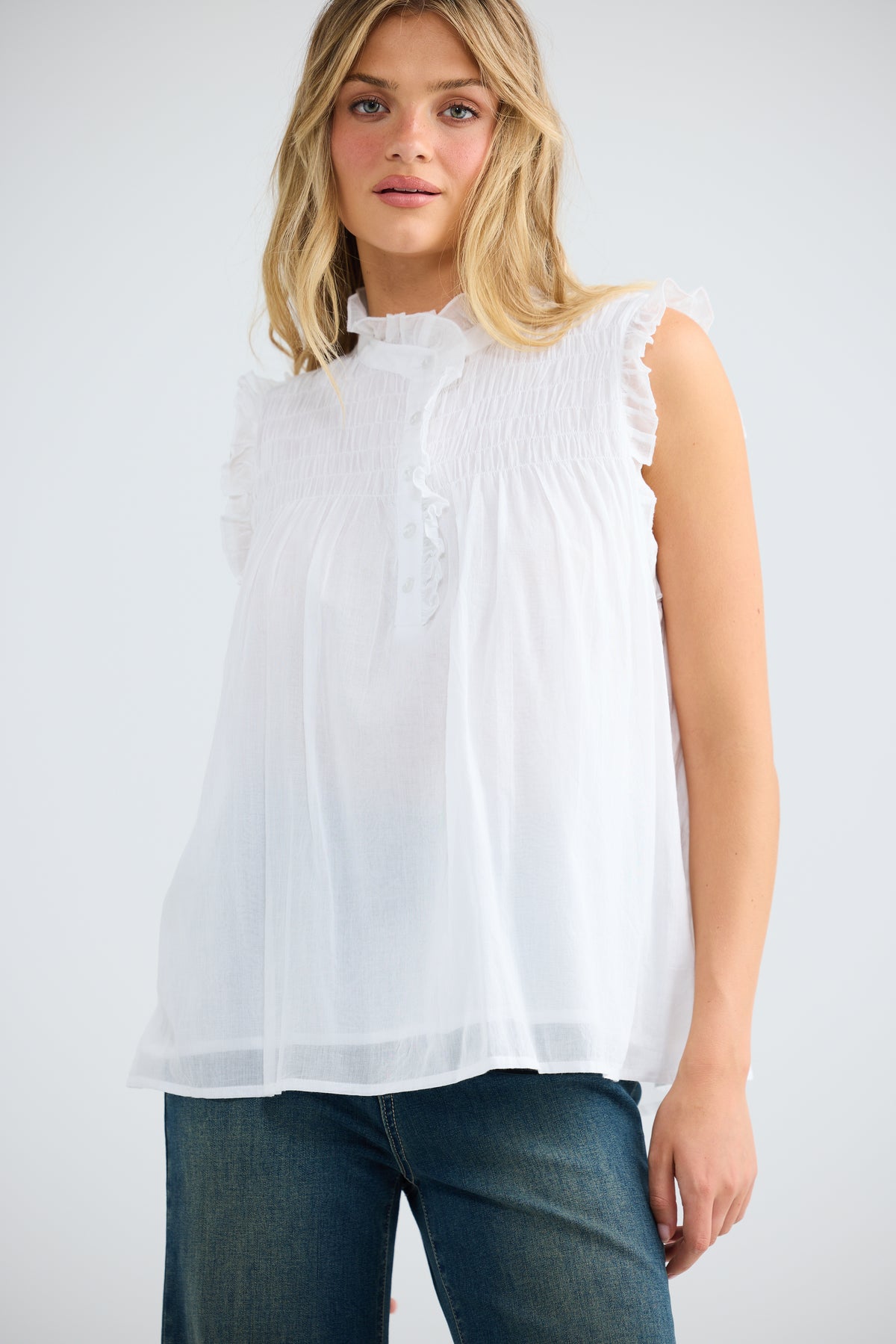Talisman Valeria Top - White