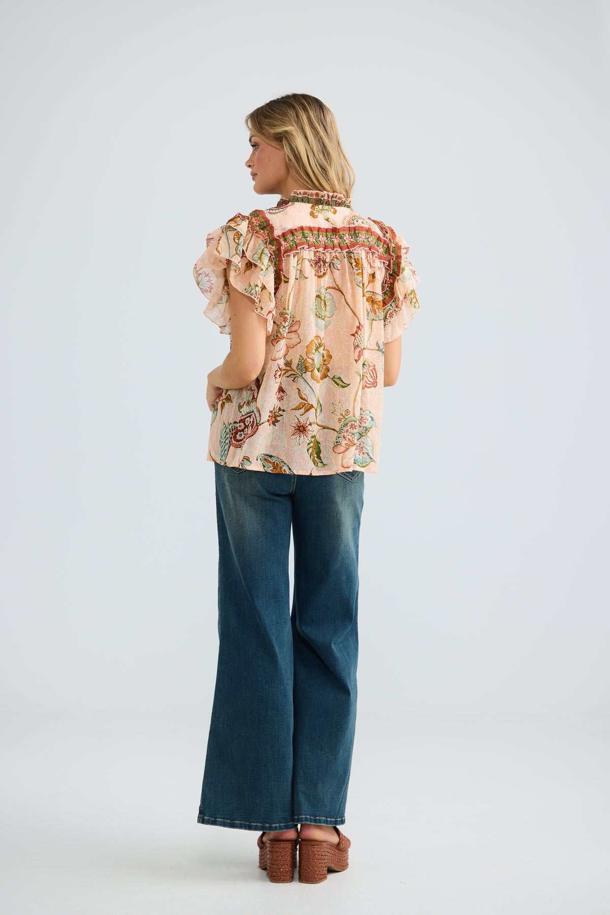 Talisman Sorrae Top - Wildflower Oasis