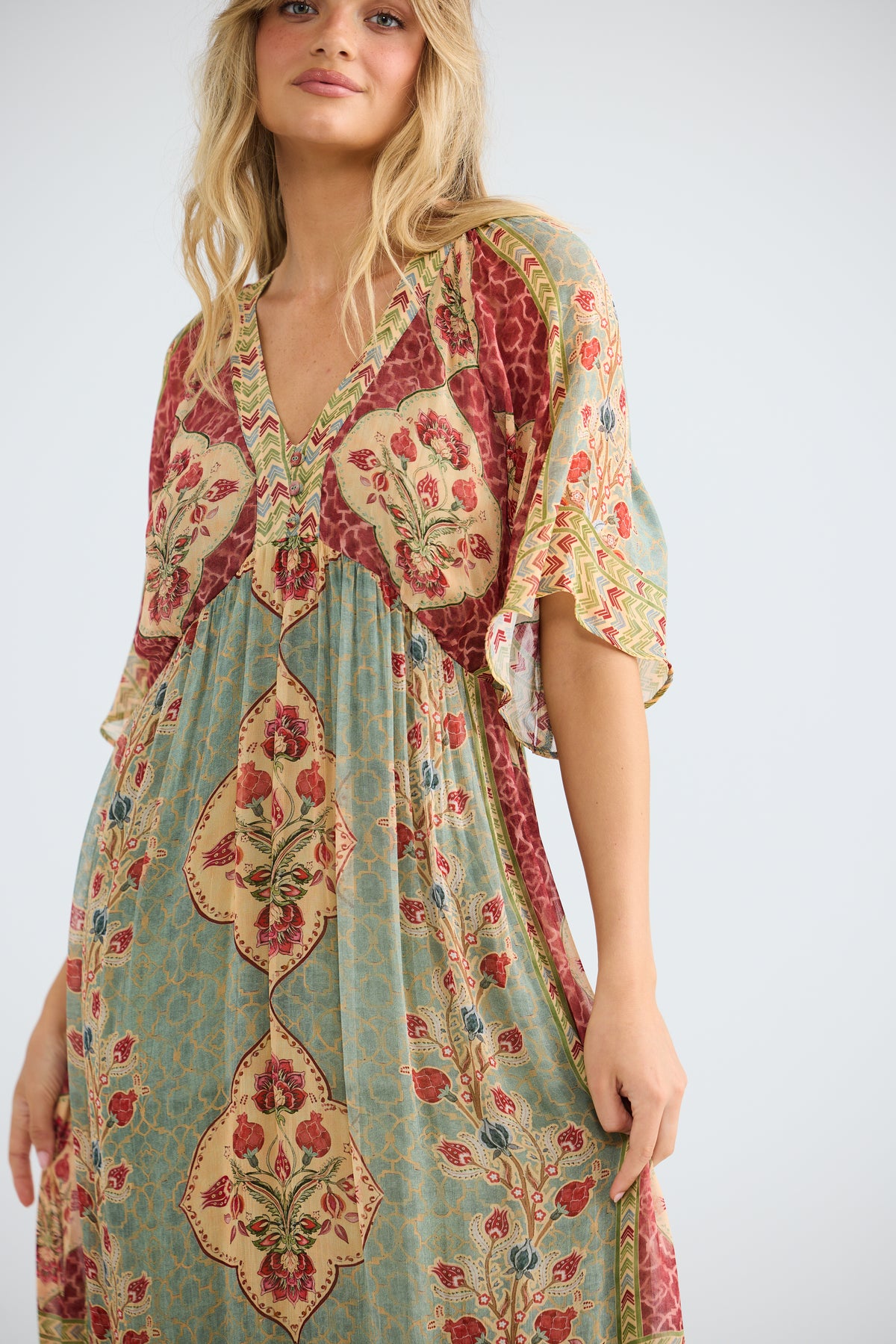 Talisman Tulara Dress - Garden Mist