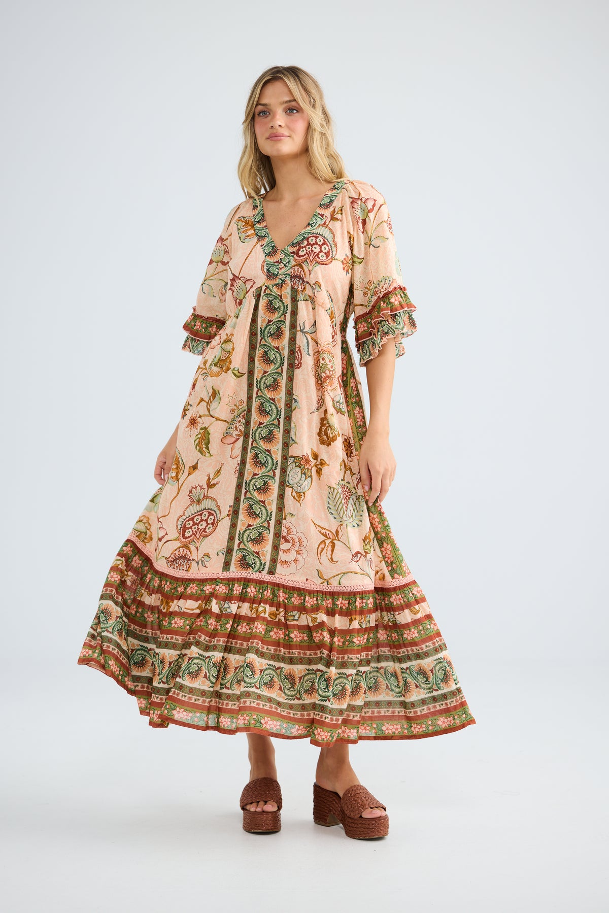 Talisman Nolia Dress - Wildflower Oasis