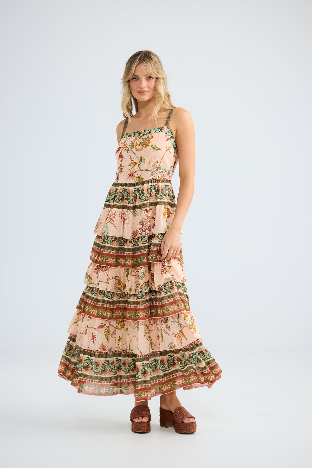 Talisman Paloma Dress - Wildflower Oasis