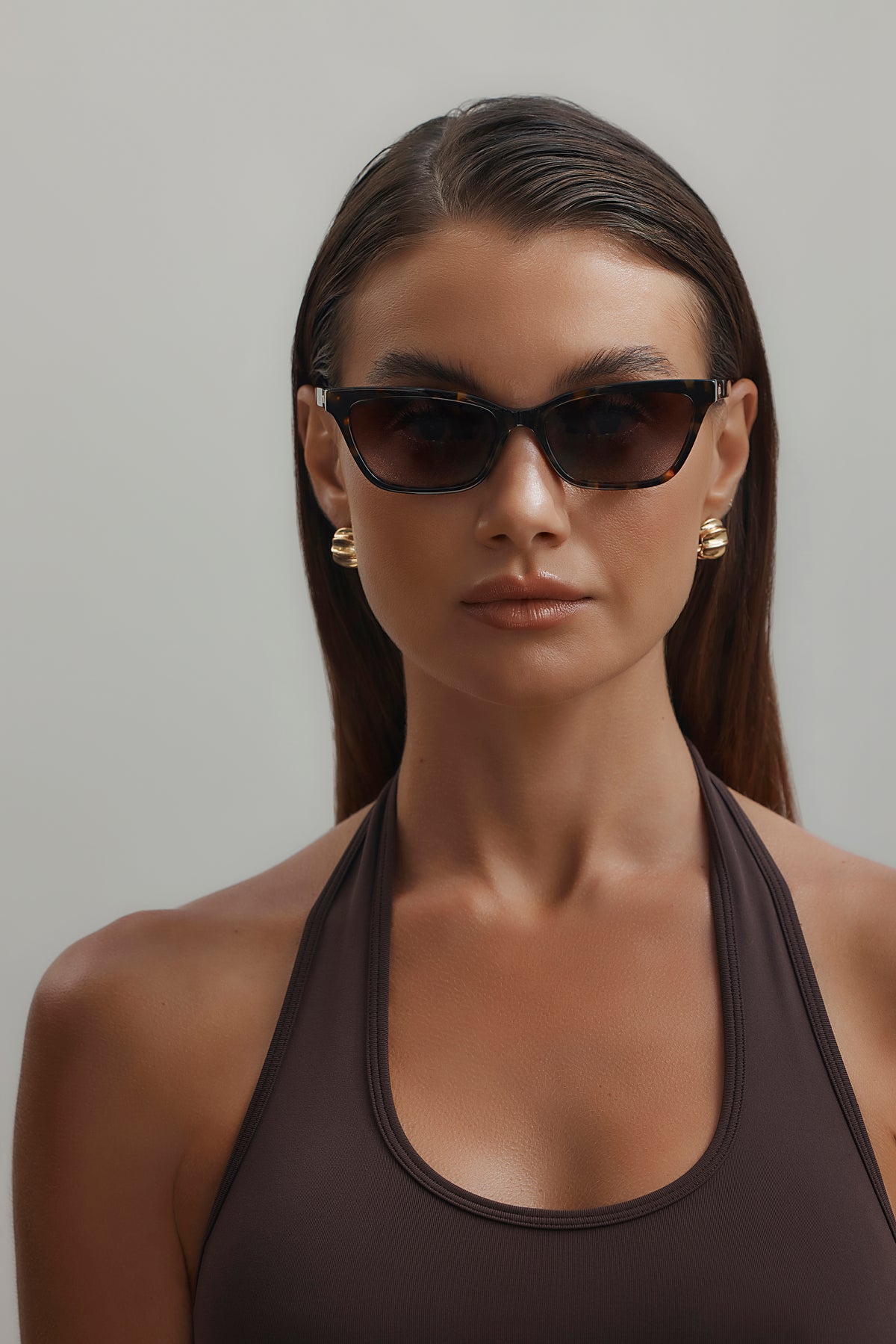 BANBÉ ANOK Sunglasses - Havana Tort-Brown Fade