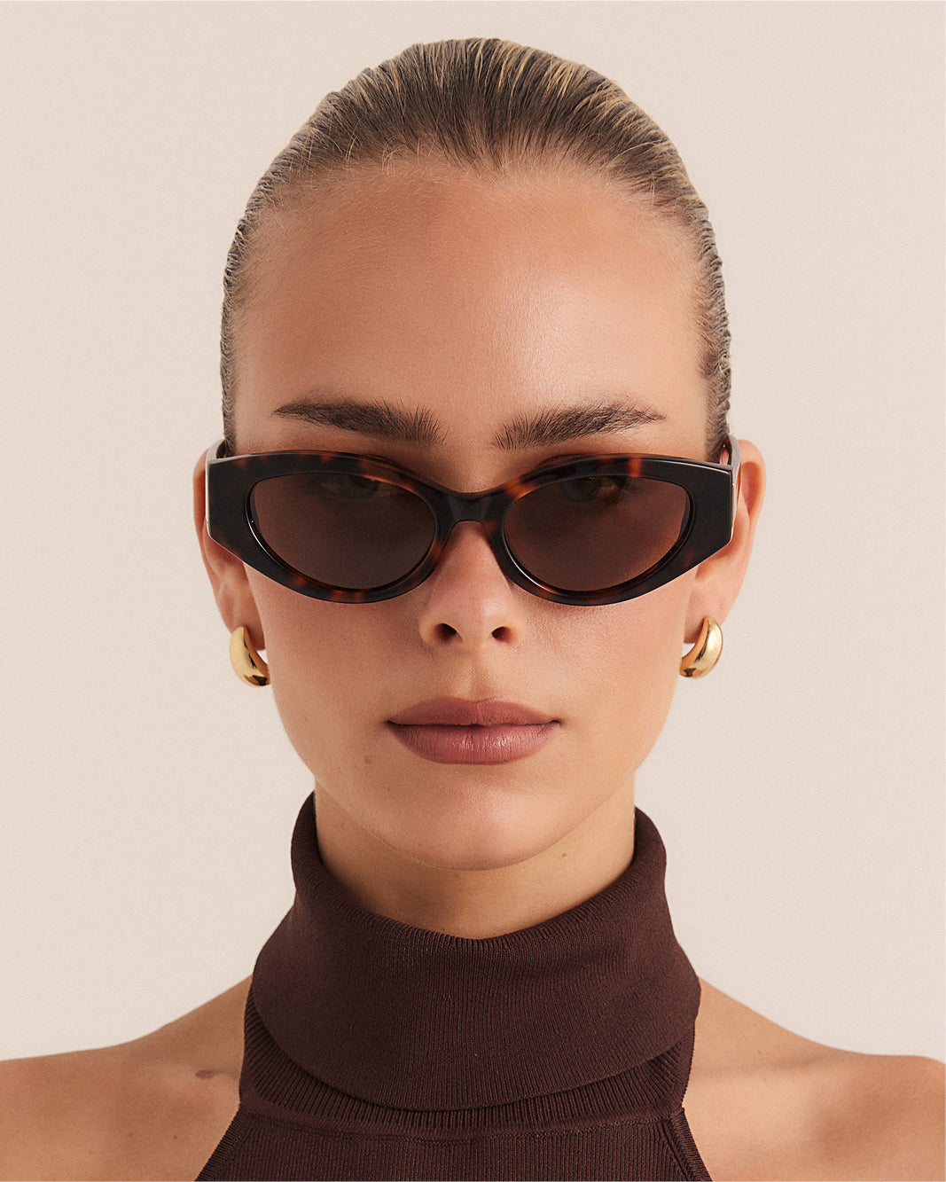 BANBÉ ELISSA Sunglasses - Caramel Tort-Brown