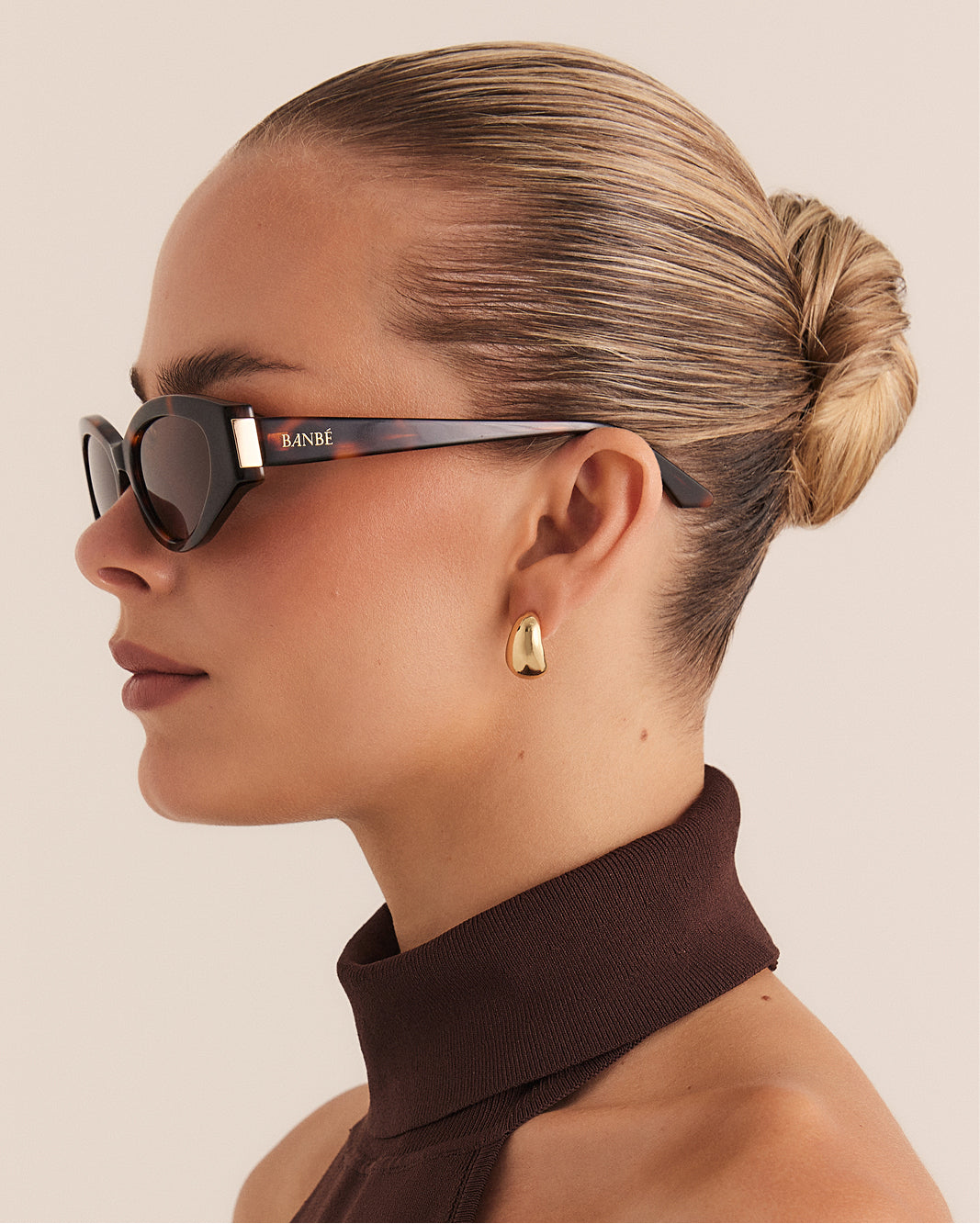 BANBÉ ELISSA Sunglasses - Caramel Tort-Brown