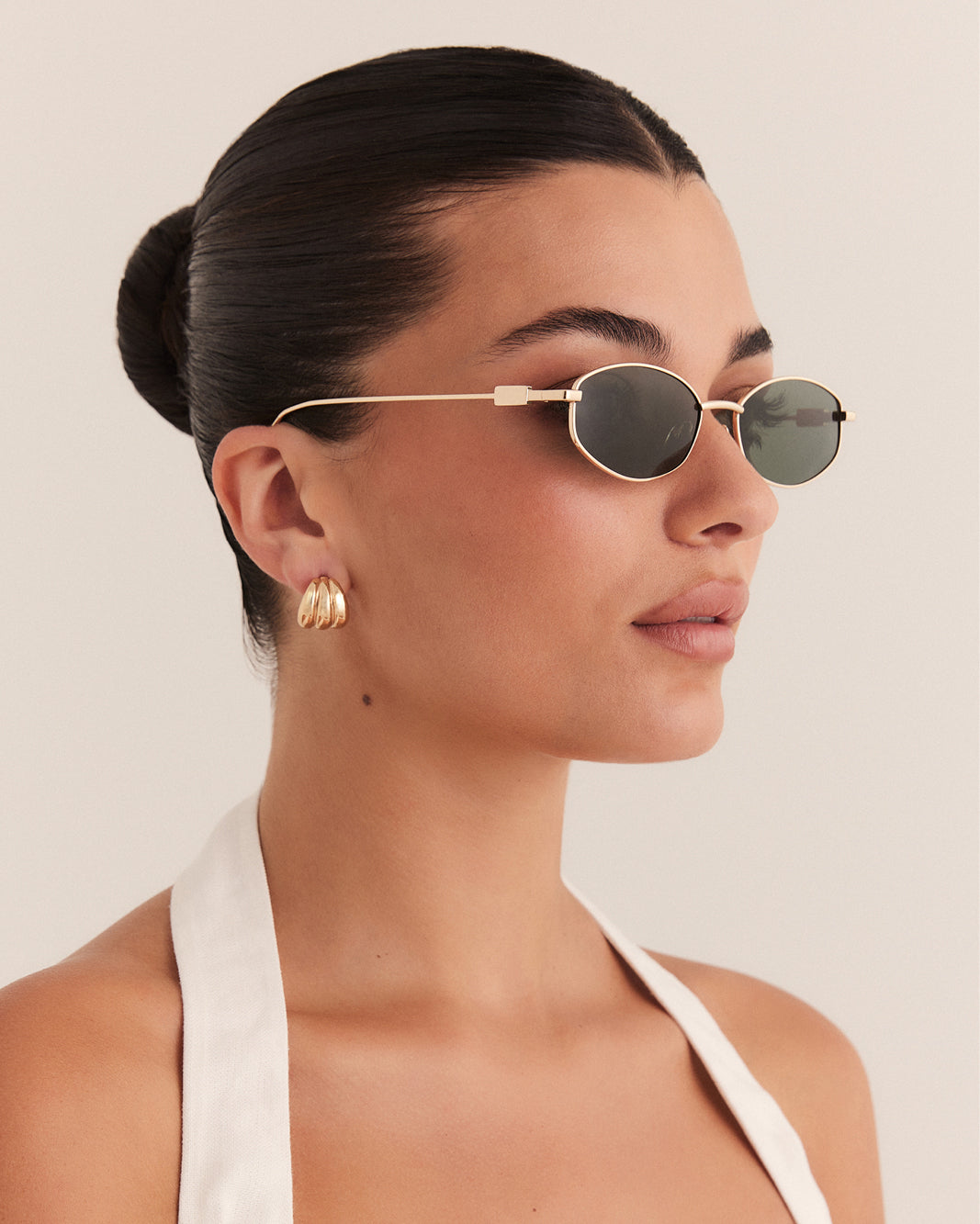 BANBÉ MILA Sunglasses - Gold/Green