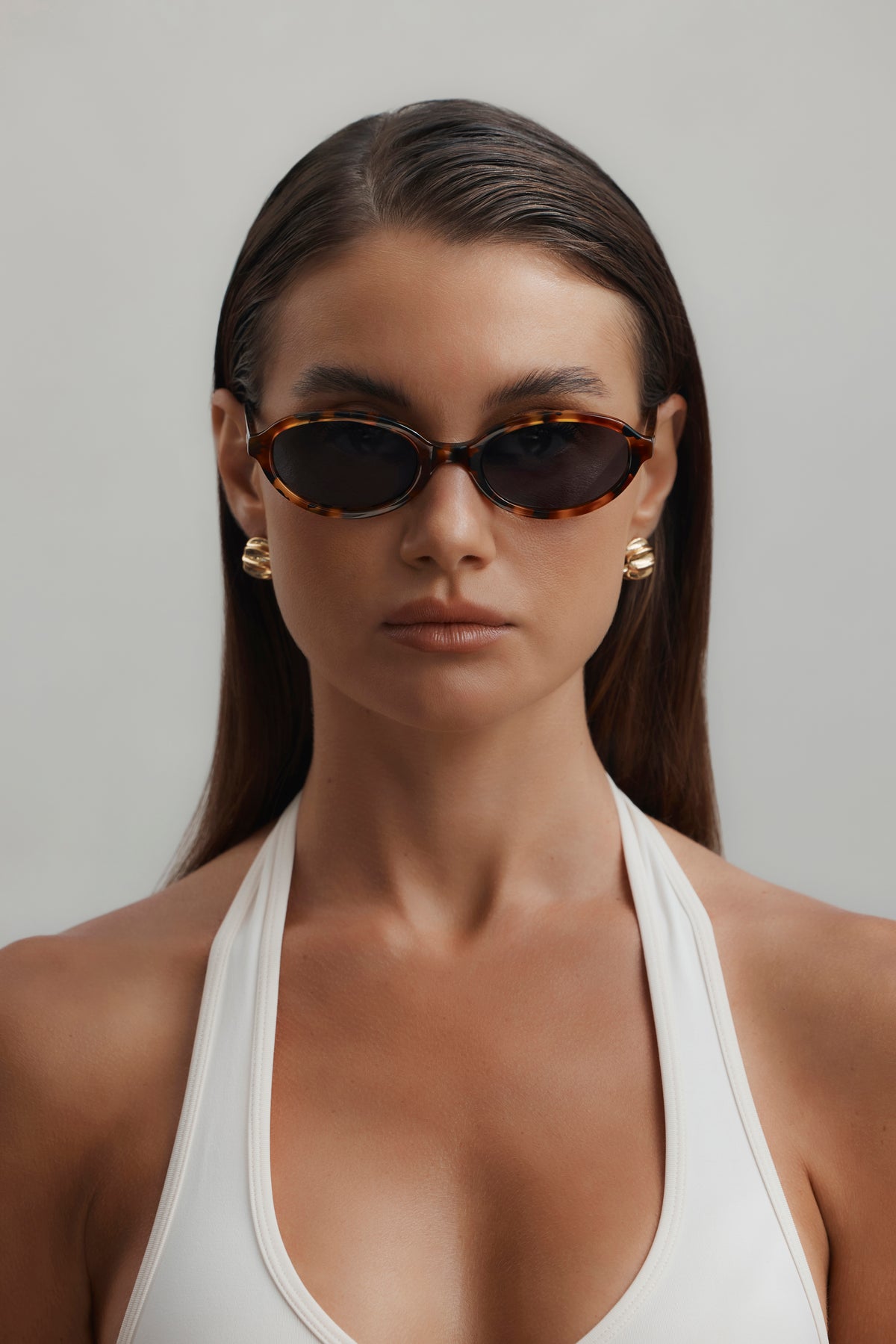 BANBÉ MURRAY Sunglasses - Amber Tort-Smoke
