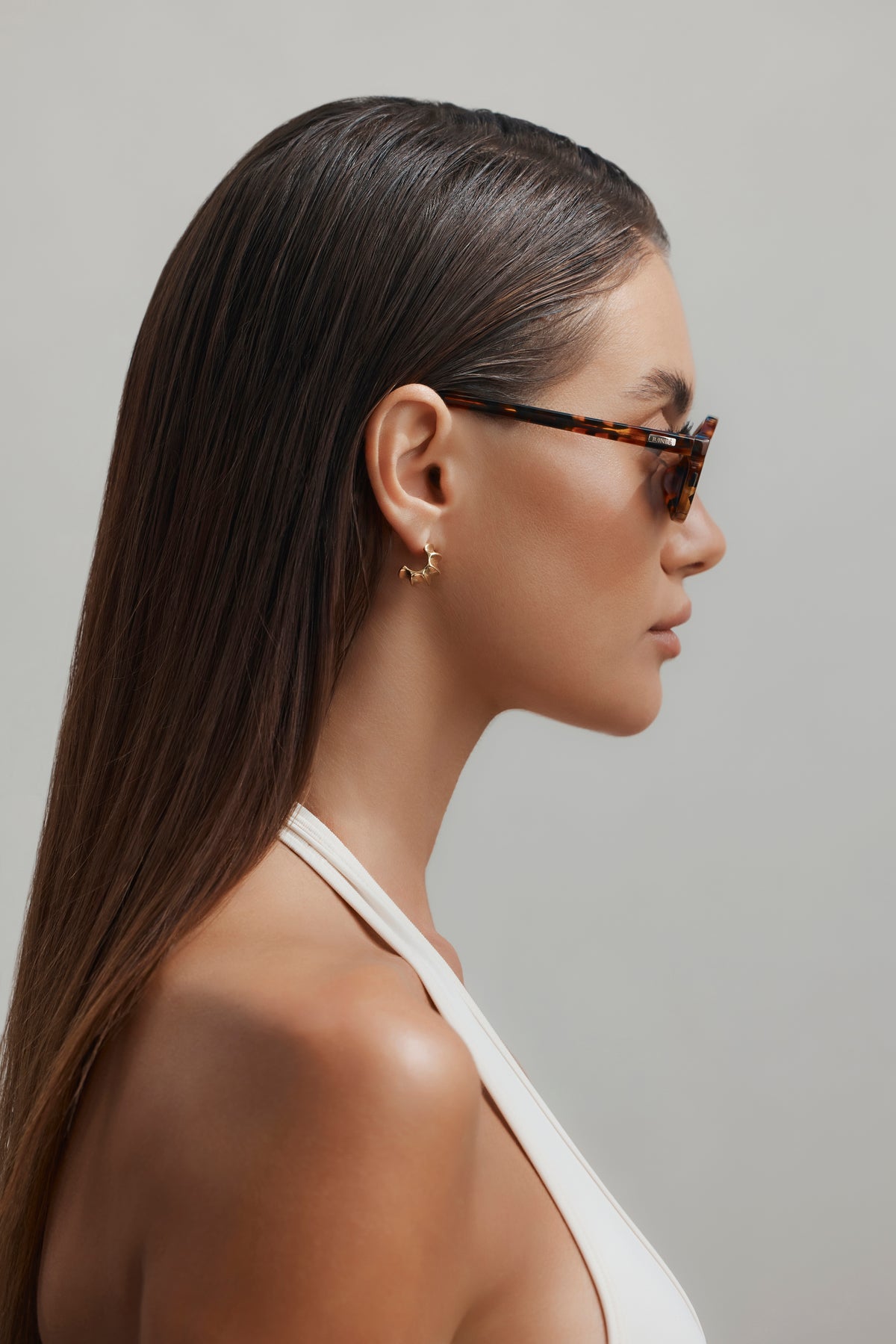 BANBÉ MURRAY Sunglasses - Amber Tort-Smoke