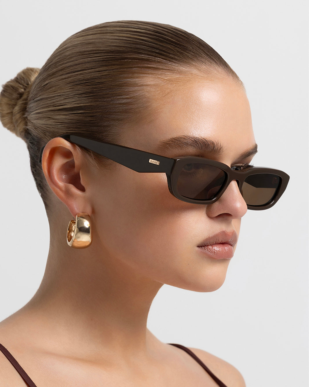 BANBÉ SOPHIA Sunglasses - Dark Chocolate-Dark Chocolate