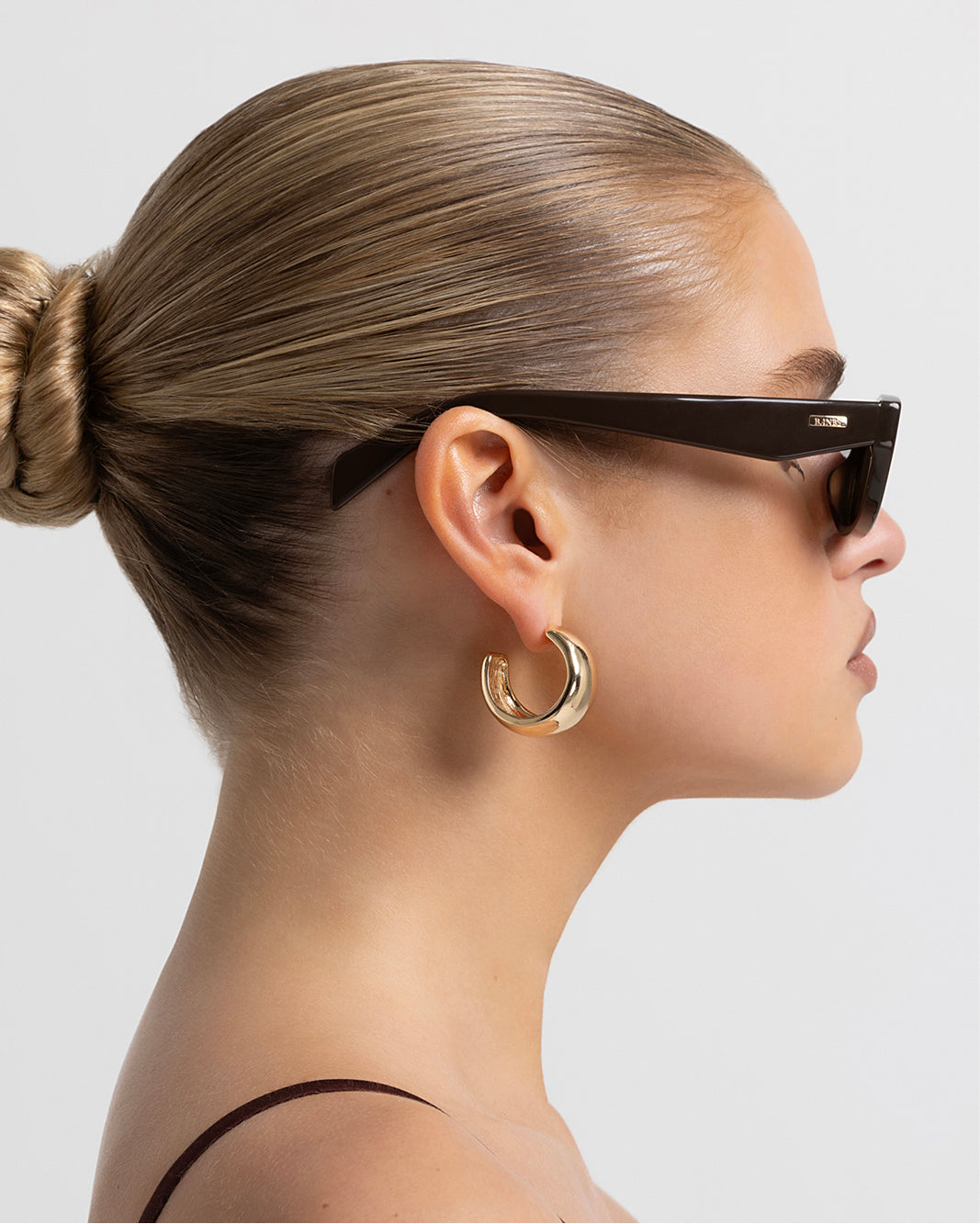 BANBÉ SOPHIA Sunglasses - Dark Chocolate-Dark Chocolate