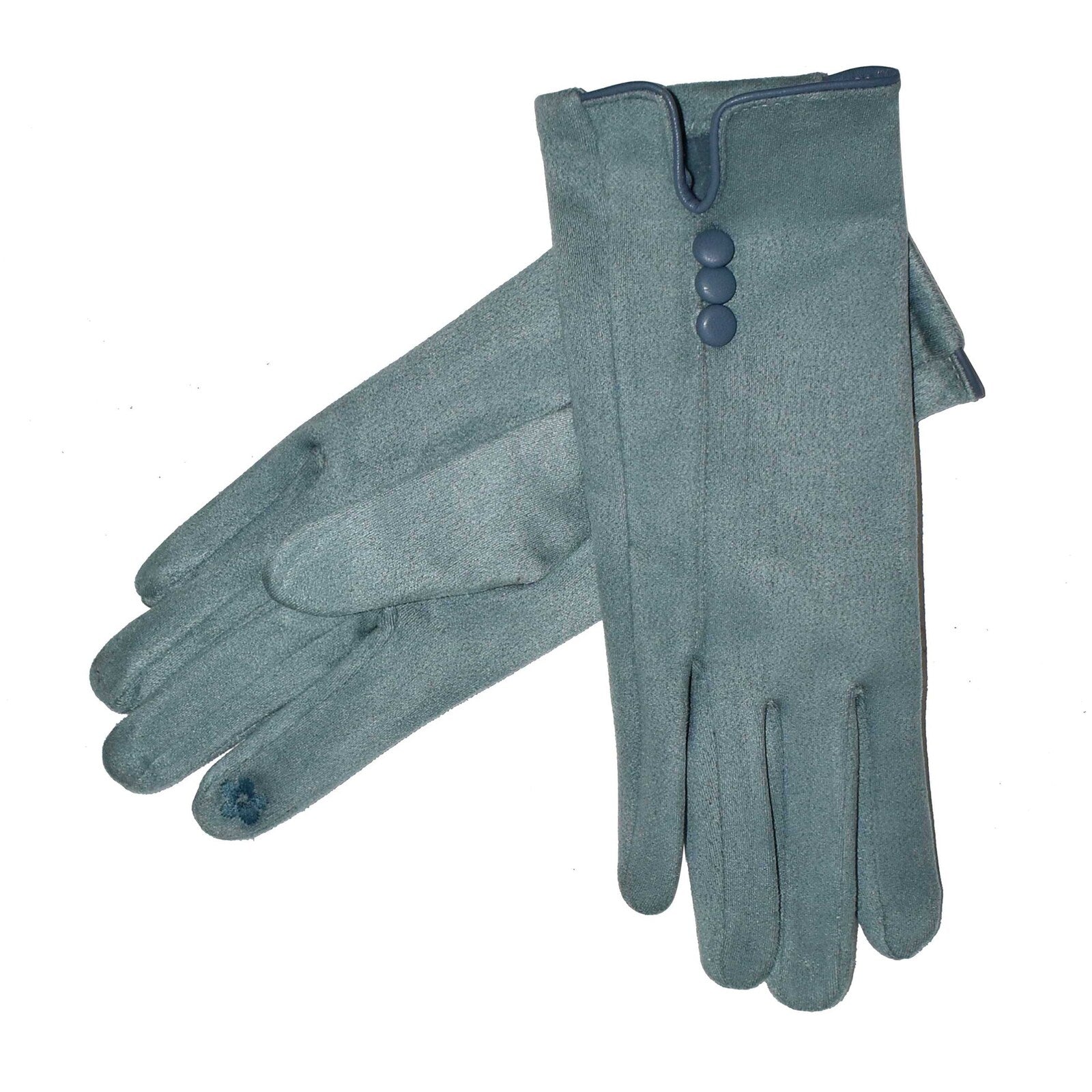 Taylor Hill Three Buttons Gloves