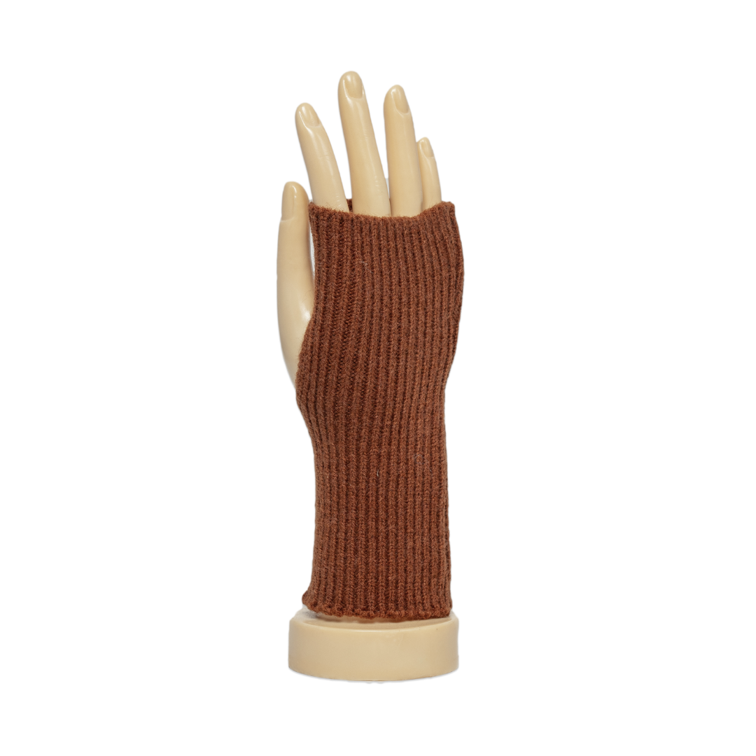 Taylor Hill Ribbed Fingerless Gloves