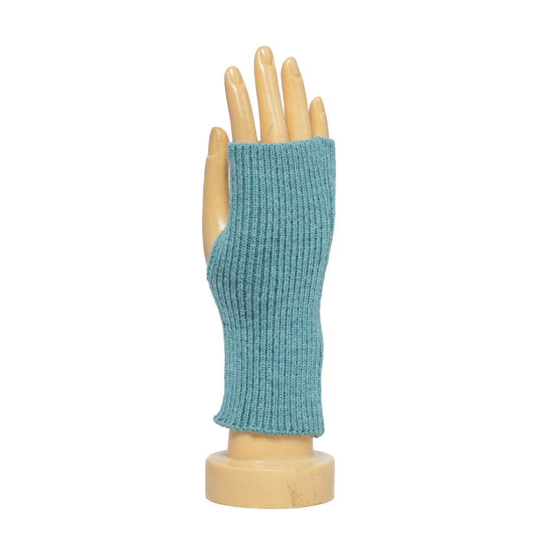 Taylor Hill Ribbed Fingerless Gloves