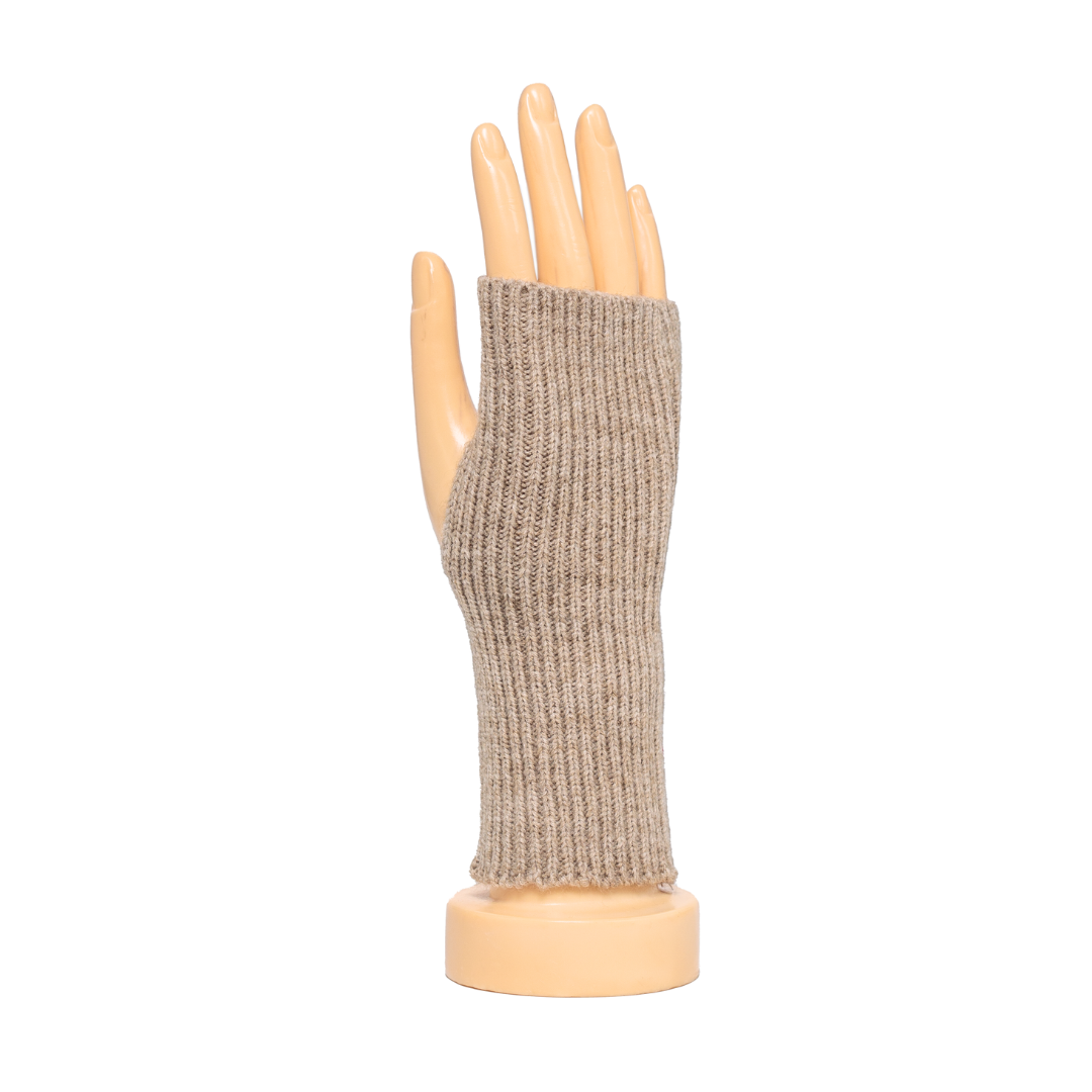 Taylor Hill Ribbed Fingerless Gloves