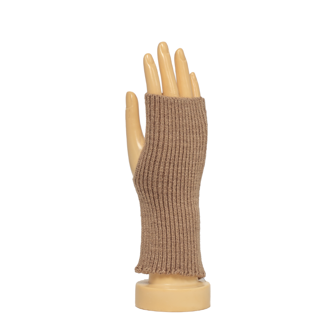 Taylor Hill Ribbed Fingerless Gloves