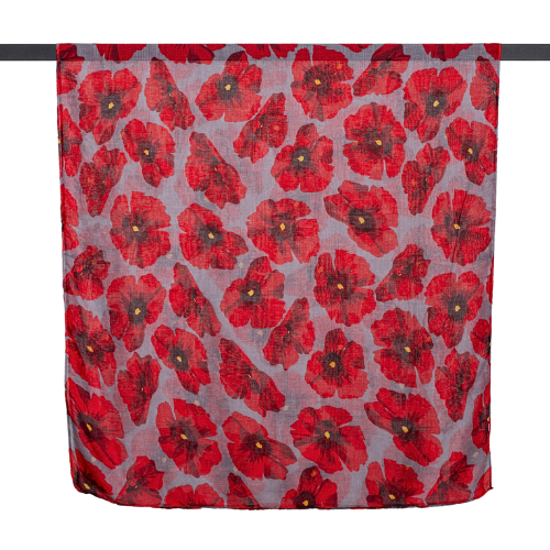 Taylor Hill Large Poppies Scarf