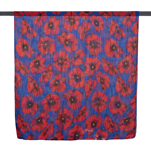 Taylor Hill Large Poppies Scarf