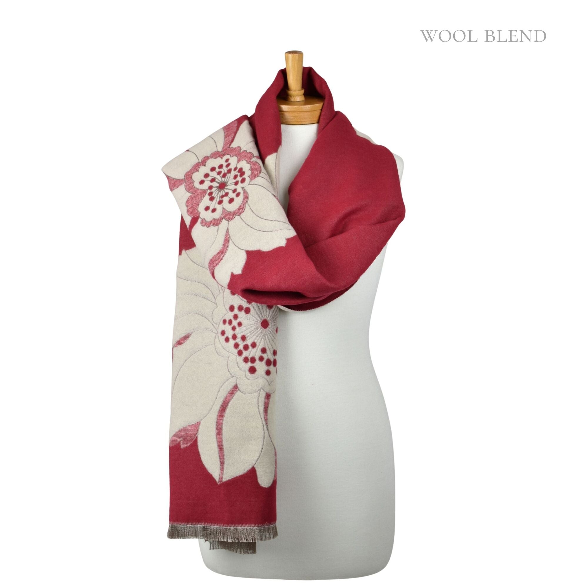 Taylor Hill Reversible Floral Scarf