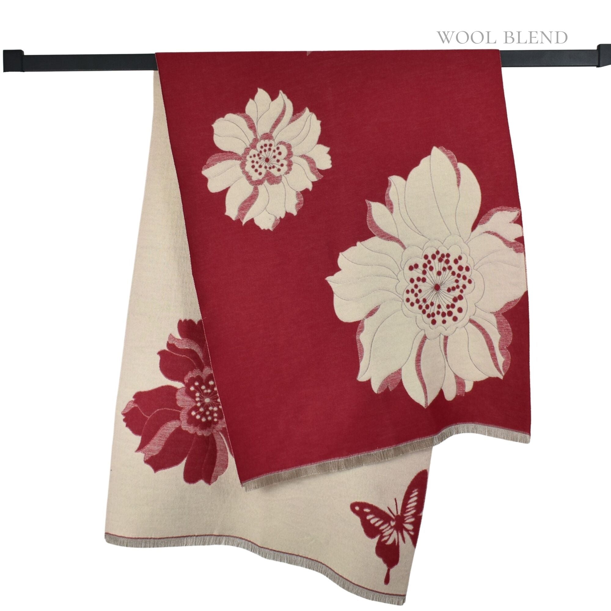 Taylor Hill Reversible Floral Scarf