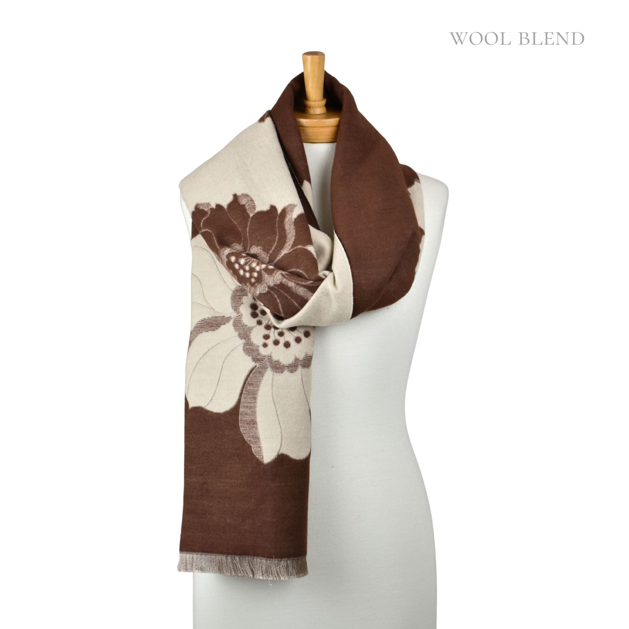 Taylor Hill Reversible Floral Scarf