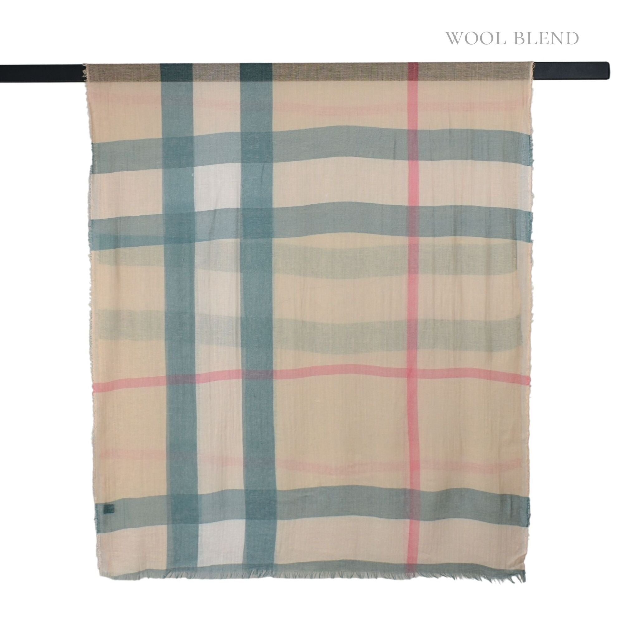 Taylor Hill Large Check Scarf