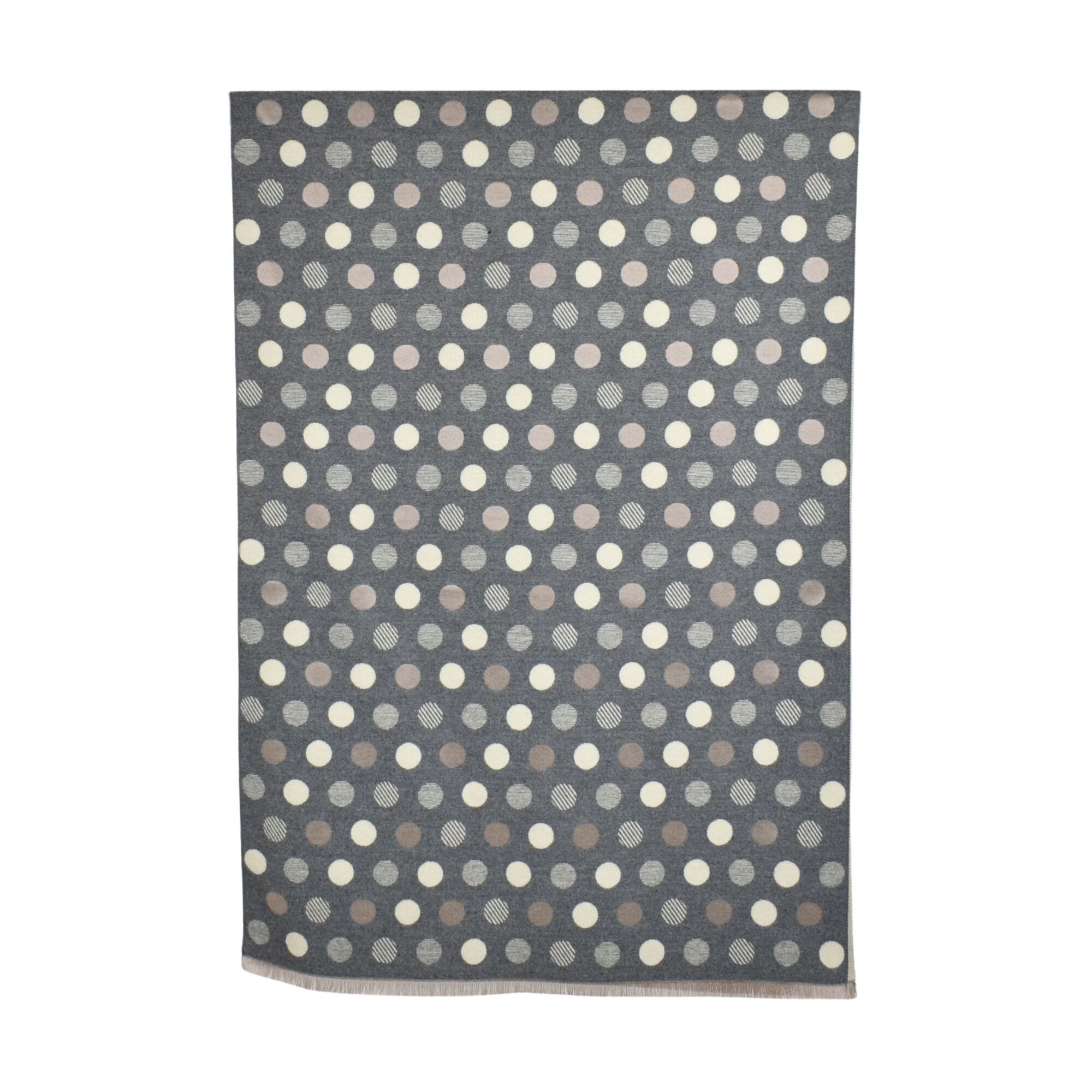 Taylor Hill Reversible Multi Polka Dots Scarf