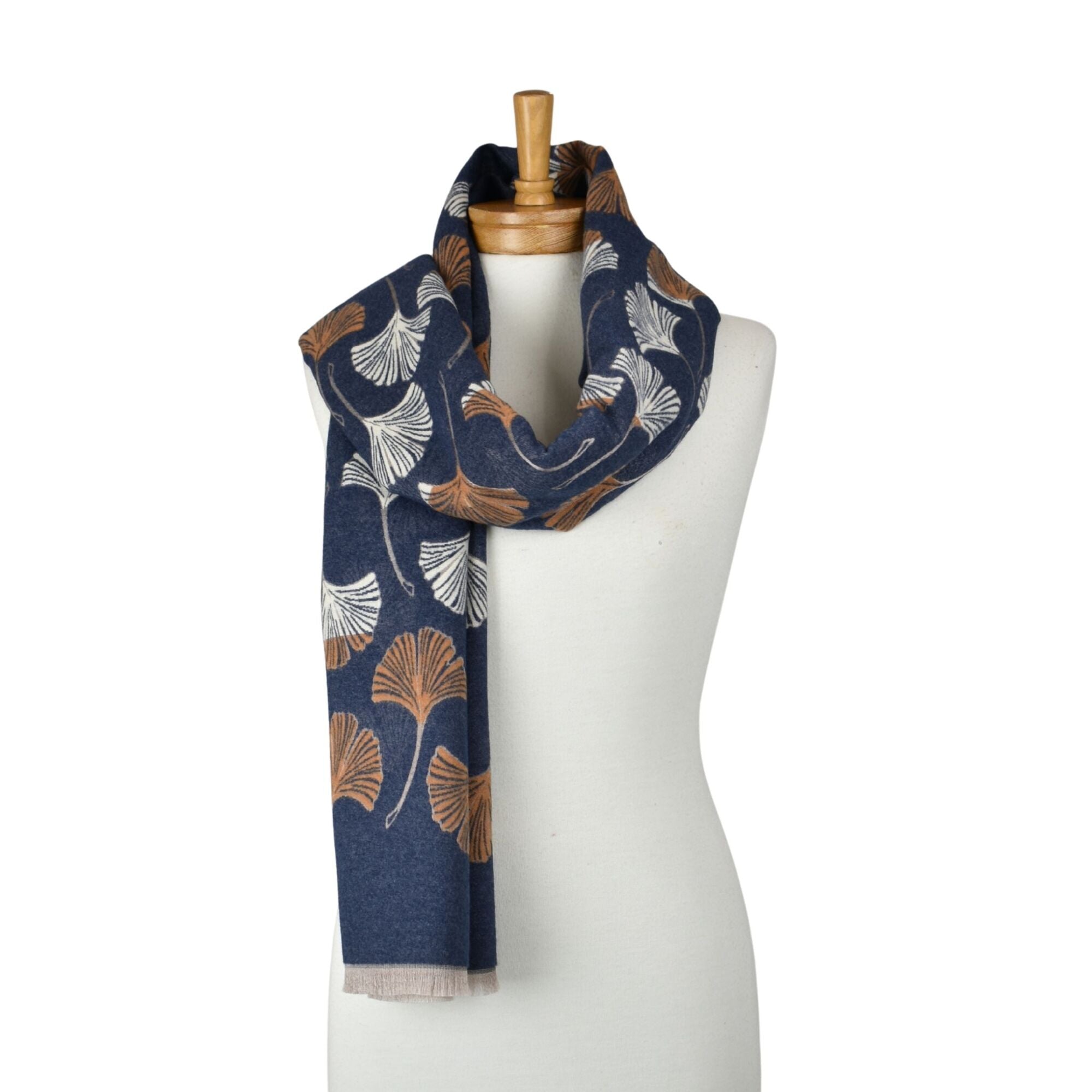 Taylor Hill Reversible Multi Gingko Scarf