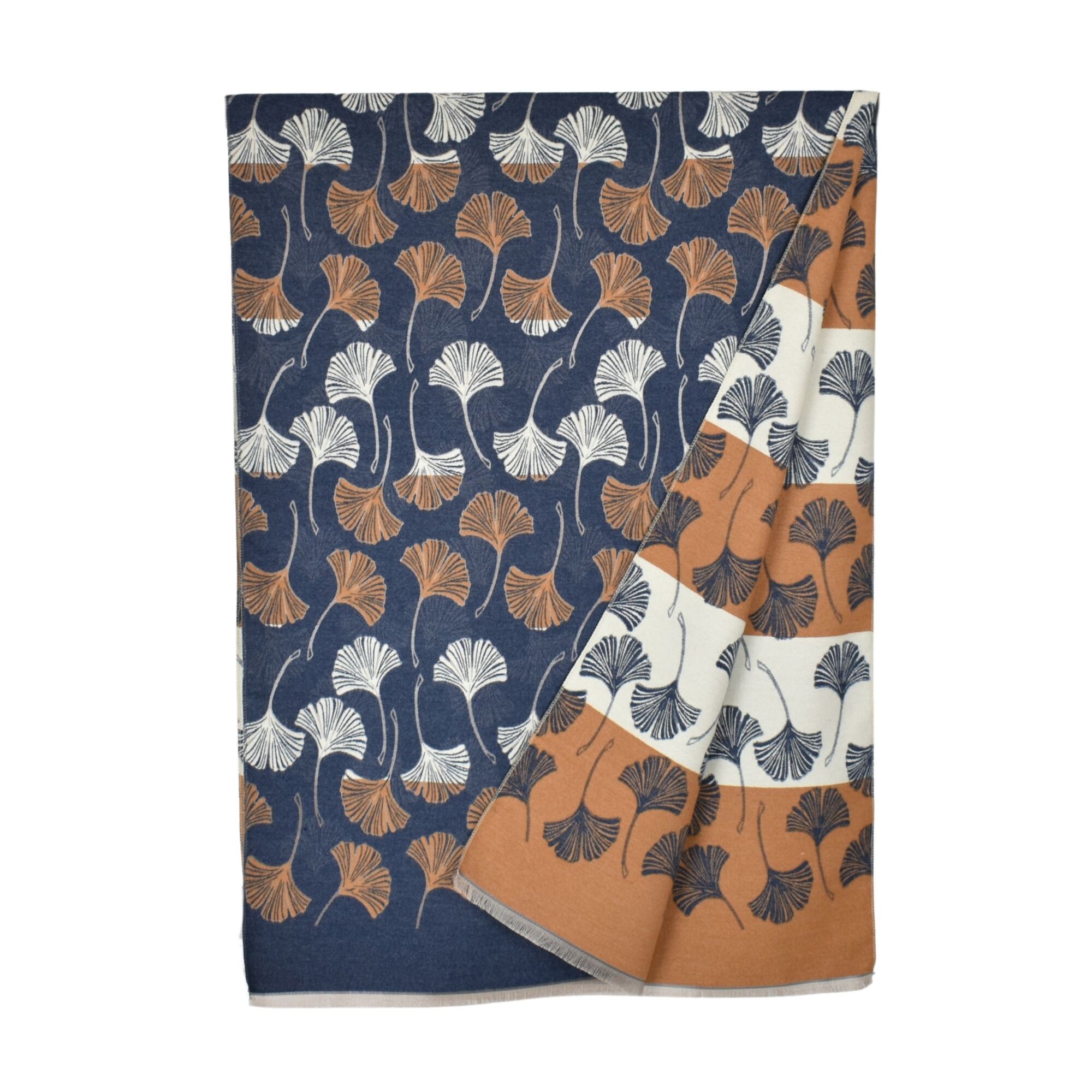 Taylor Hill Reversible Multi Gingko Scarf