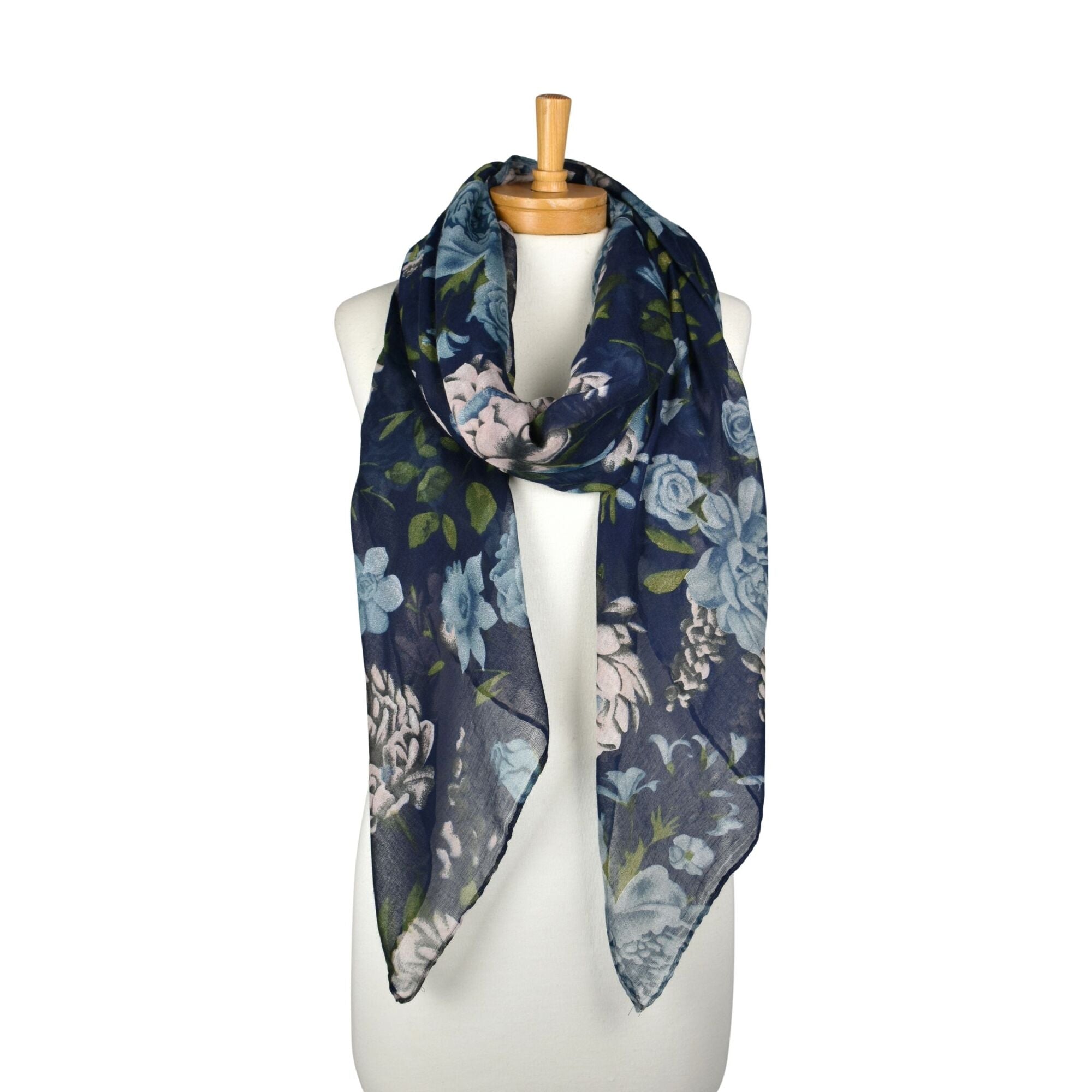 Taylor Hill Peony Rose Garden Scarf