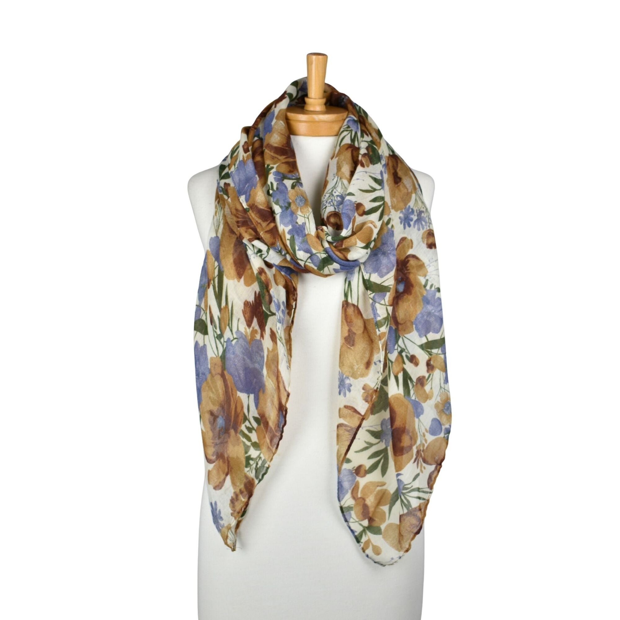 Taylor Hill Botanical Garden Floral Scarf