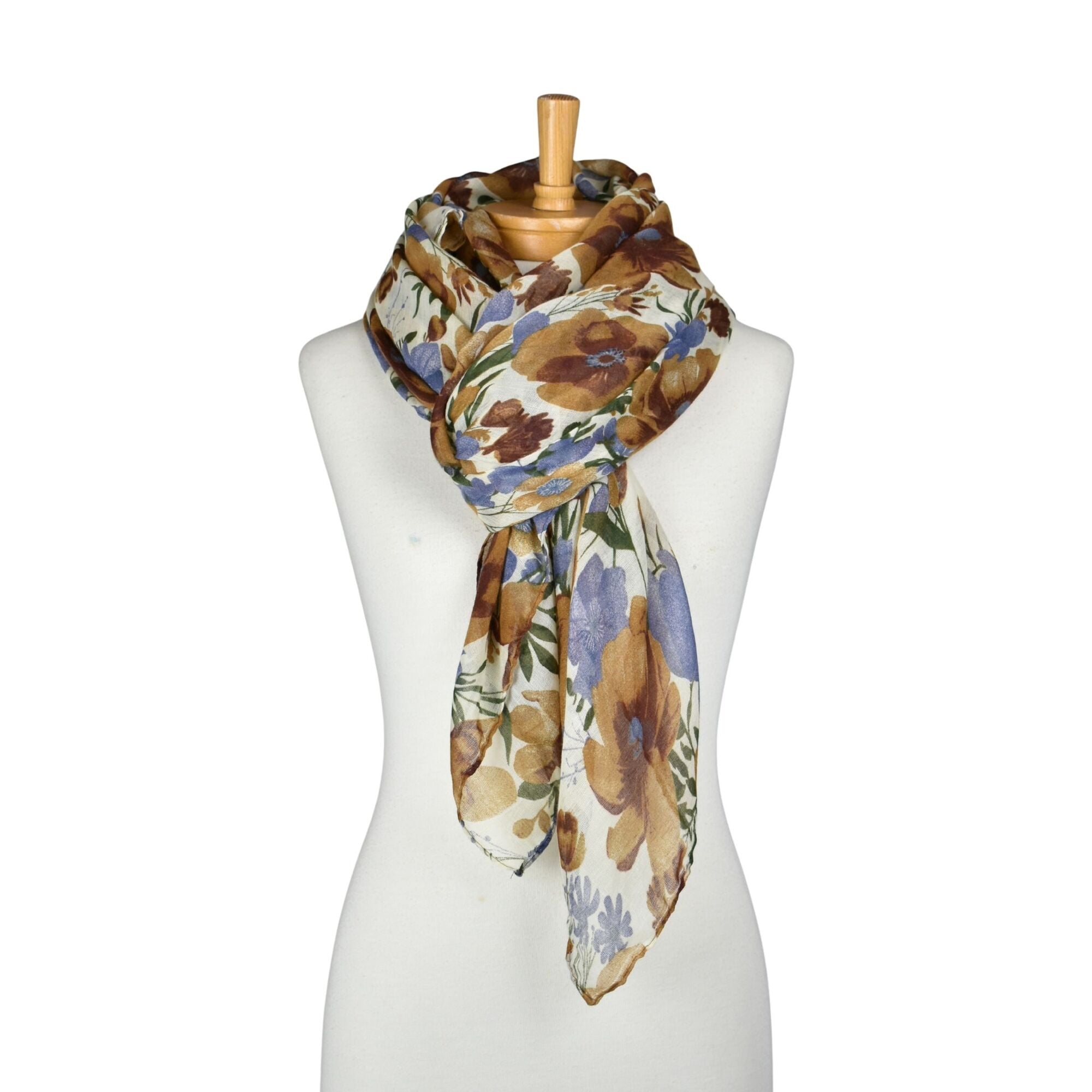 Taylor Hill Botanical Garden Floral Scarf