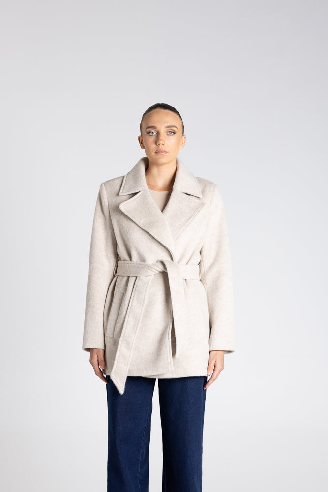 Two T's Kelly Coat - Pebble