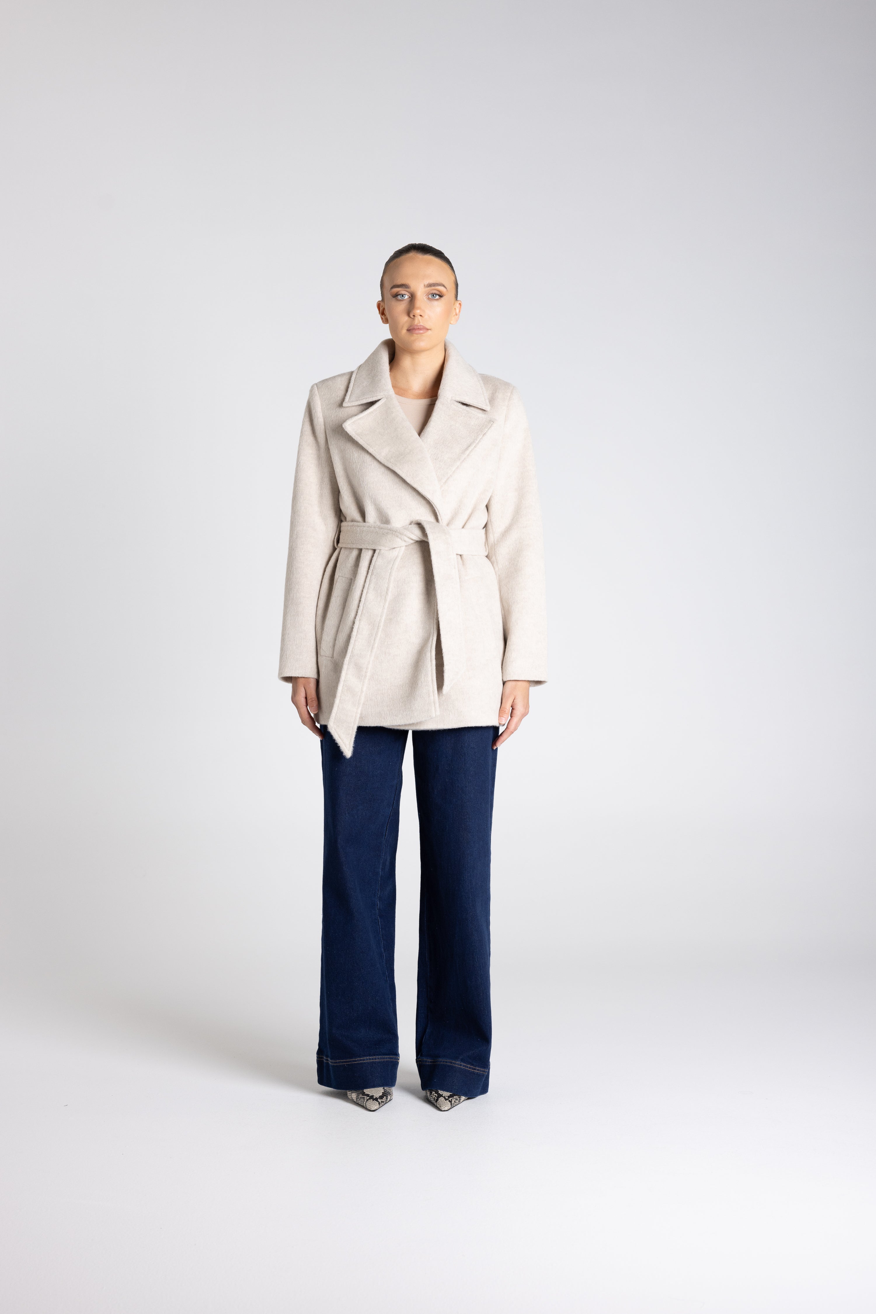 Two T's Kelly Coat - Pebble