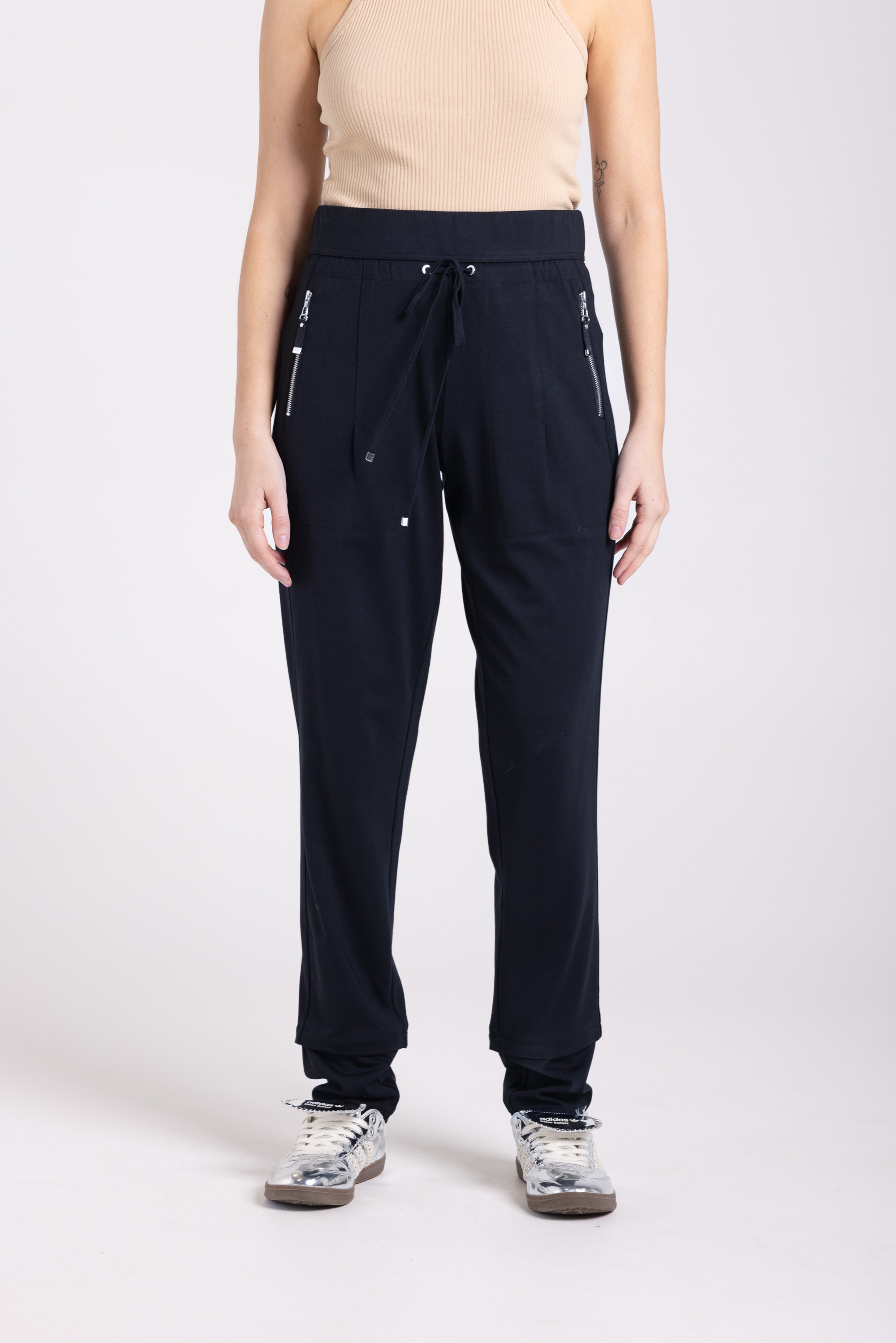 Two T's Ponti Panelled Pant - Ink