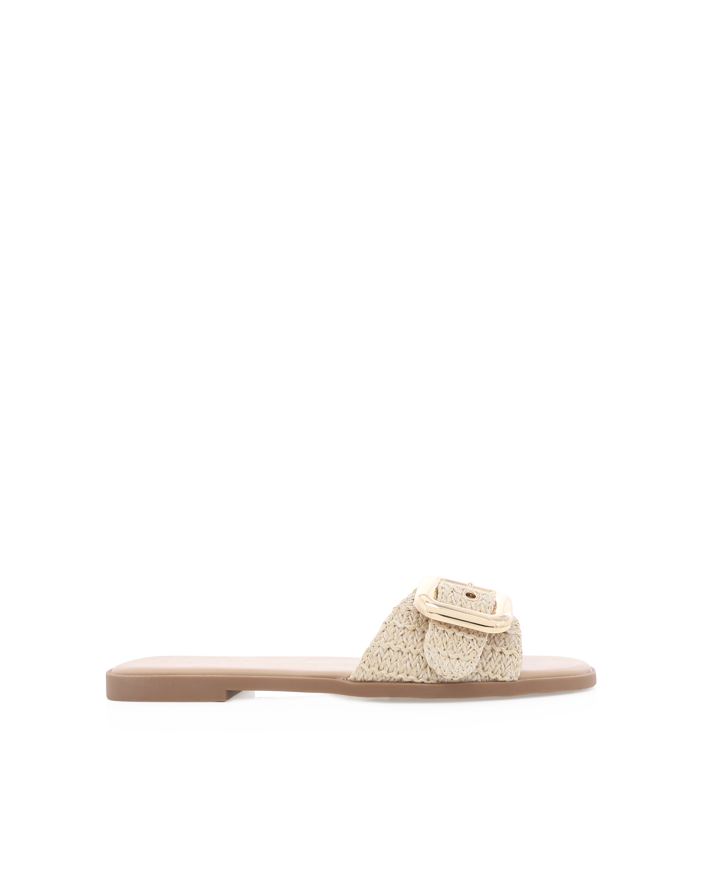 Billini VASILI Slide - Natural Raffia
