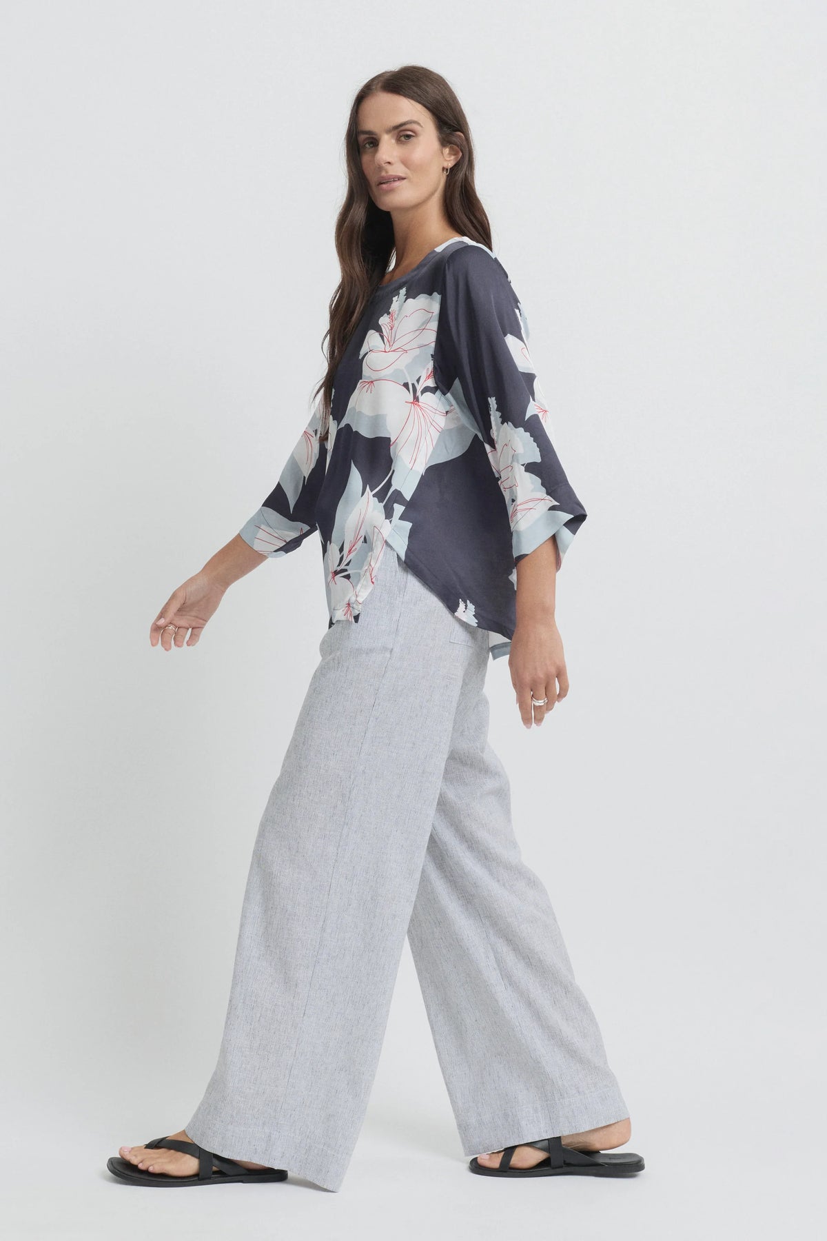 Yarra Trail Native Print Top