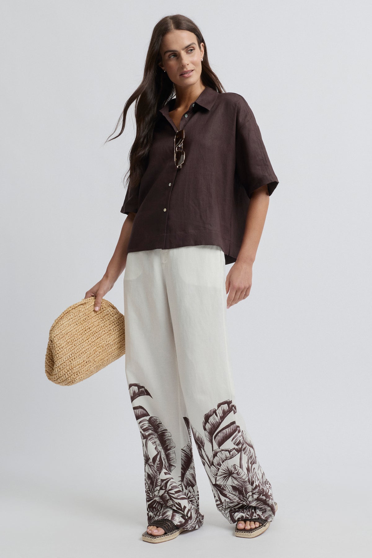 Yarra Trail Tirari Essence Shirt - Coco
