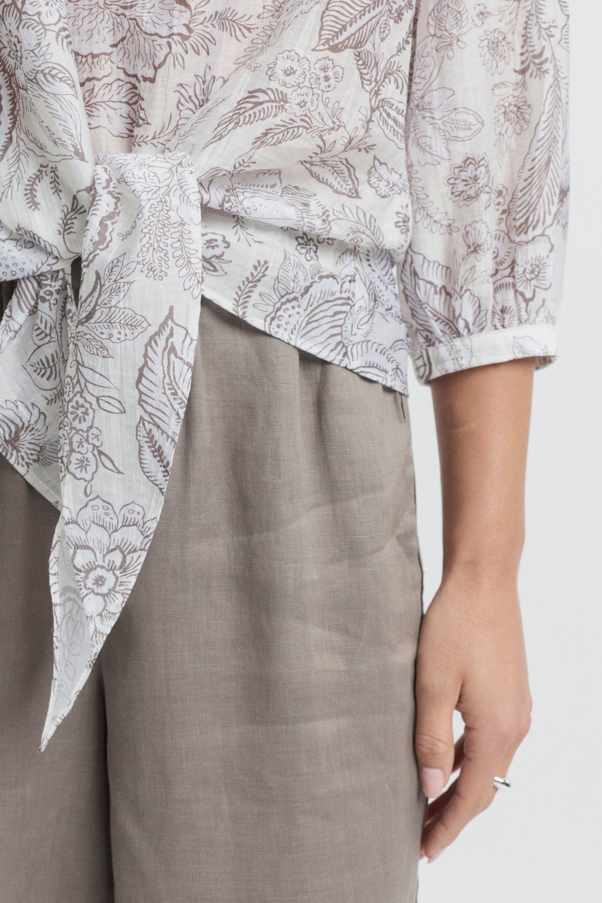 Yarra Trail Delicacy Print Blouse