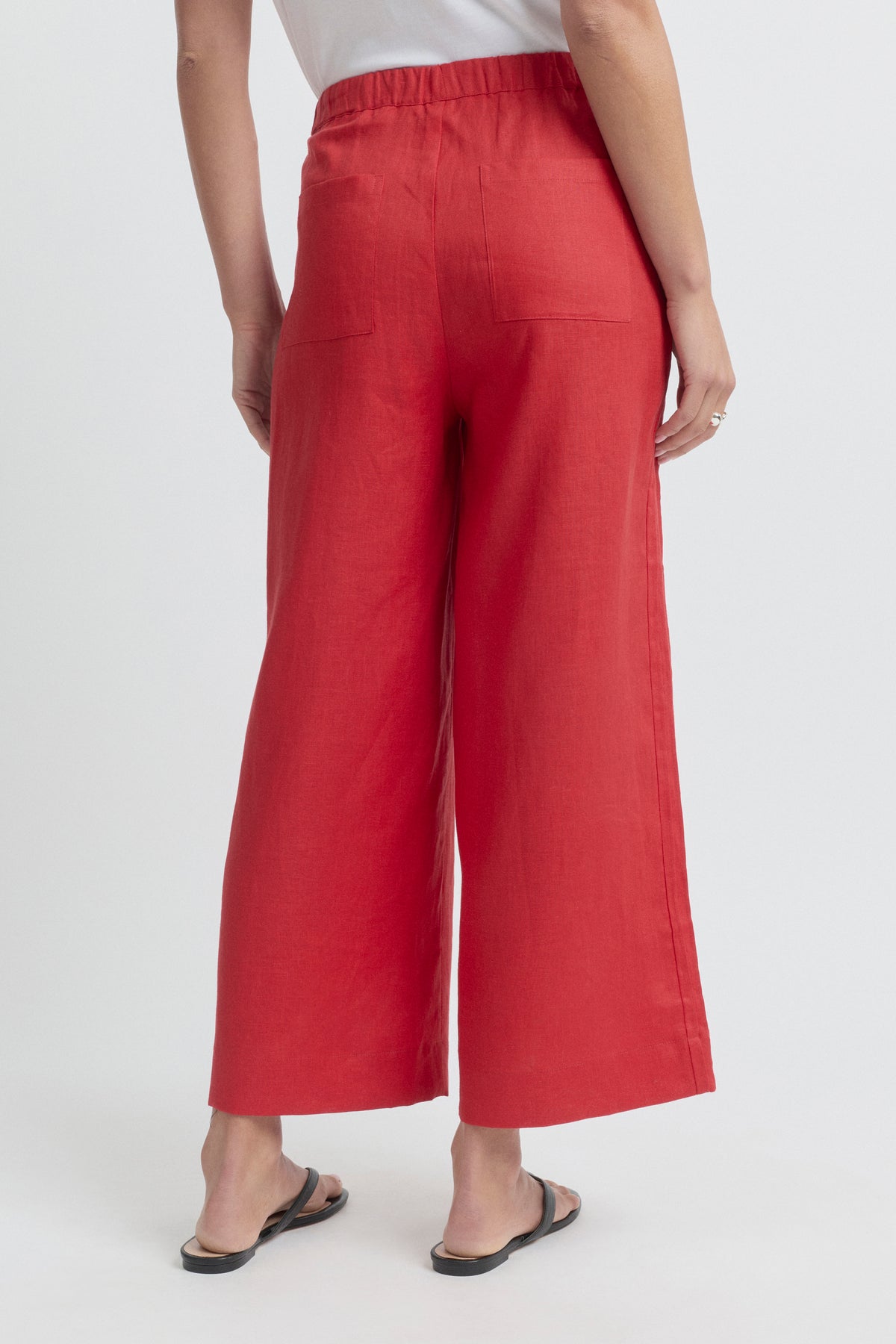 Yarra Trail Tirari Pintuck Pant - Chilli