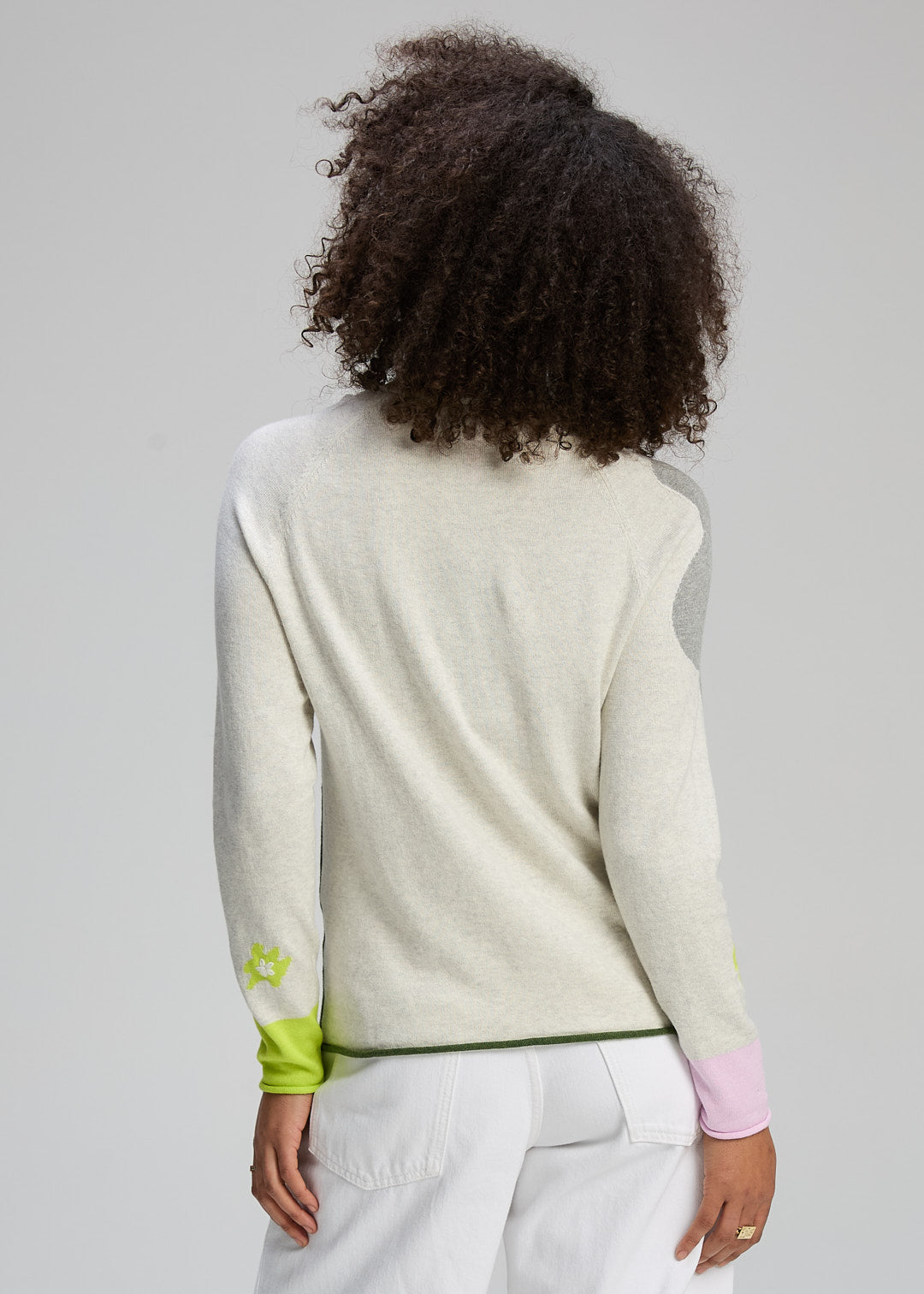 Zaket & Plover Petal Play Jumper - Ice