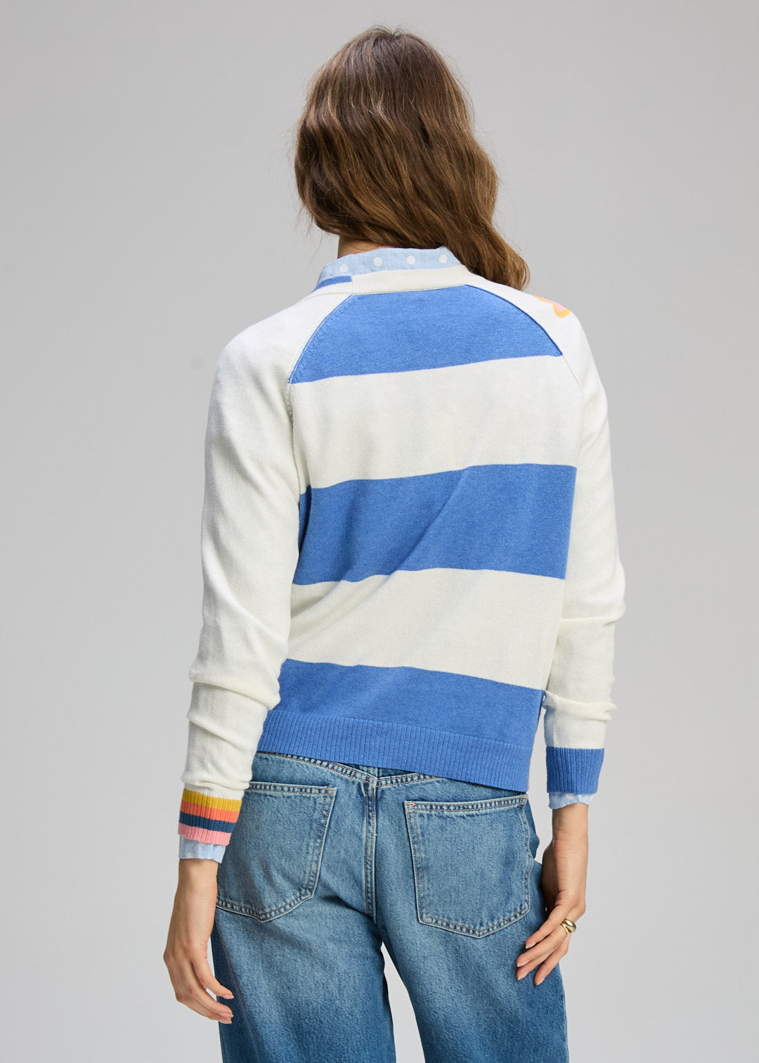 Zaket & Plover Good Energy Cardi - Winter White