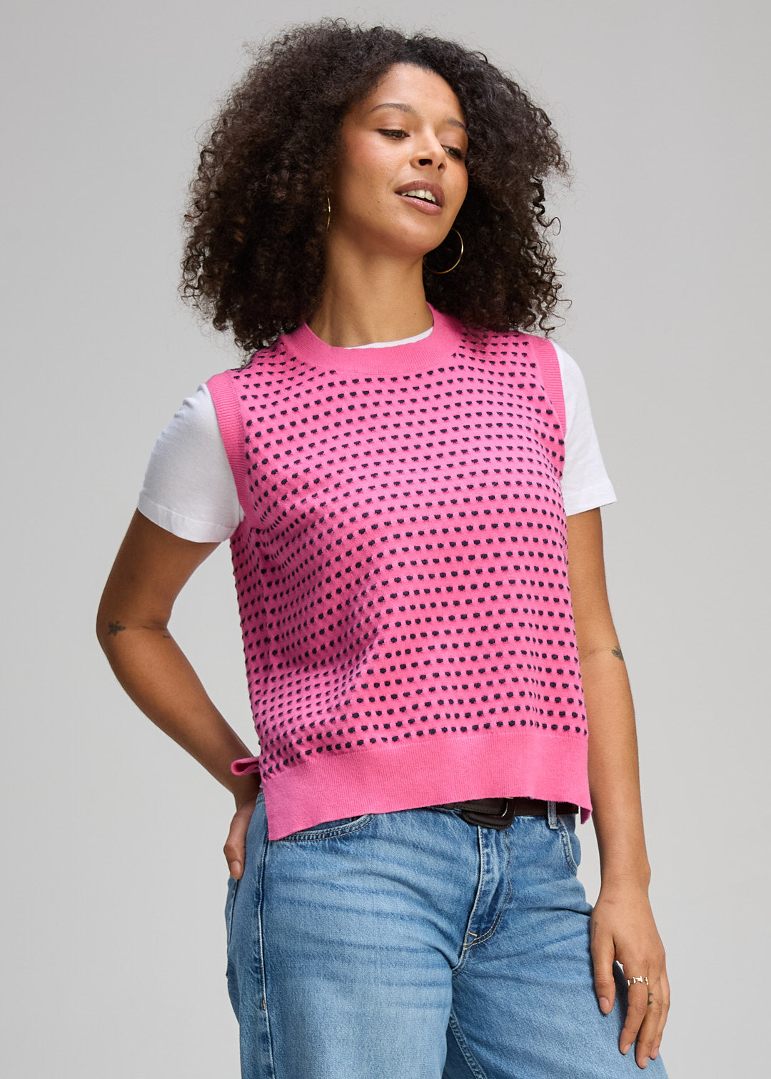 Zaket & Plover Textured Tank - Cosmos